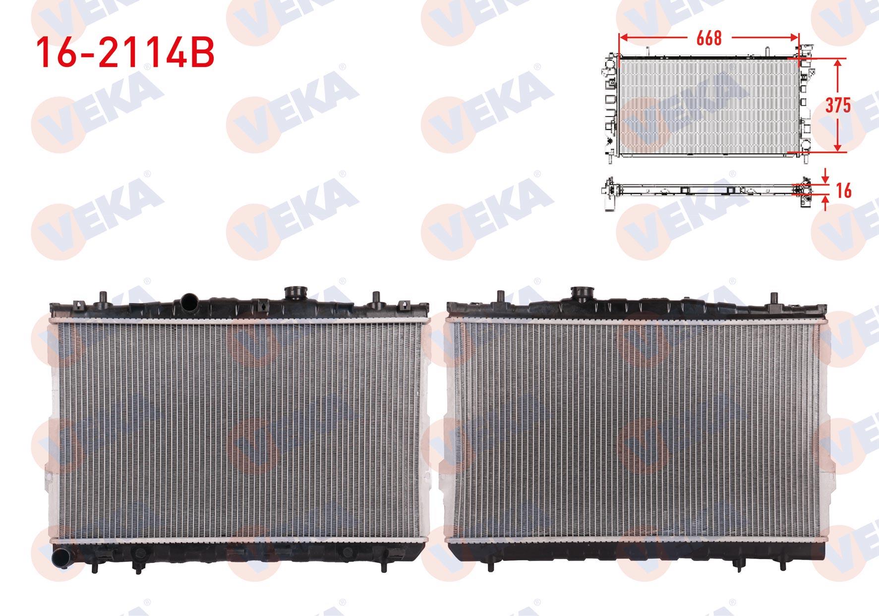 SU RADYATORU BRAZING HYUNDAI ELANTRA 1.6i M-T AC+/- 2001-2007