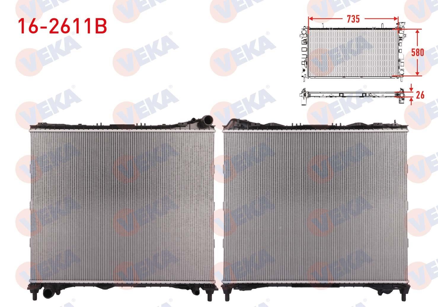 SU RADYATORU BRAZING LAND ROVER RANGE ROVER IV (L405) 3.0 SDV6 - 5.0 SCV8 A-T 2012-/ RANGE ROVER SPORT II (L494) 3.0 SDV6 - 5.0 SCV8 A-T 2012-
