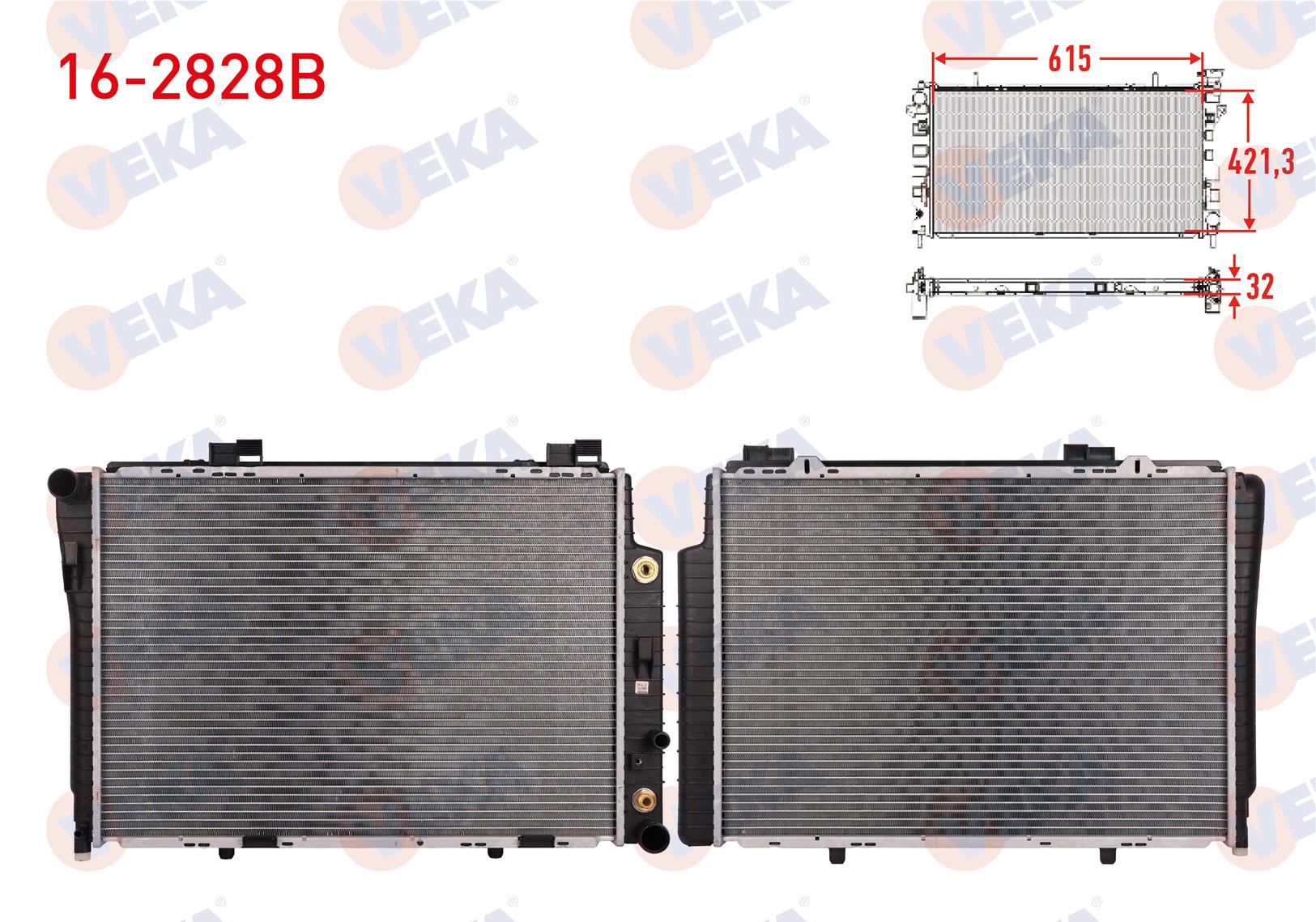 SU RADYATORU BRAZING MERCEDES C CLASS (W202) C 180 A-T AC+ 1993-2000