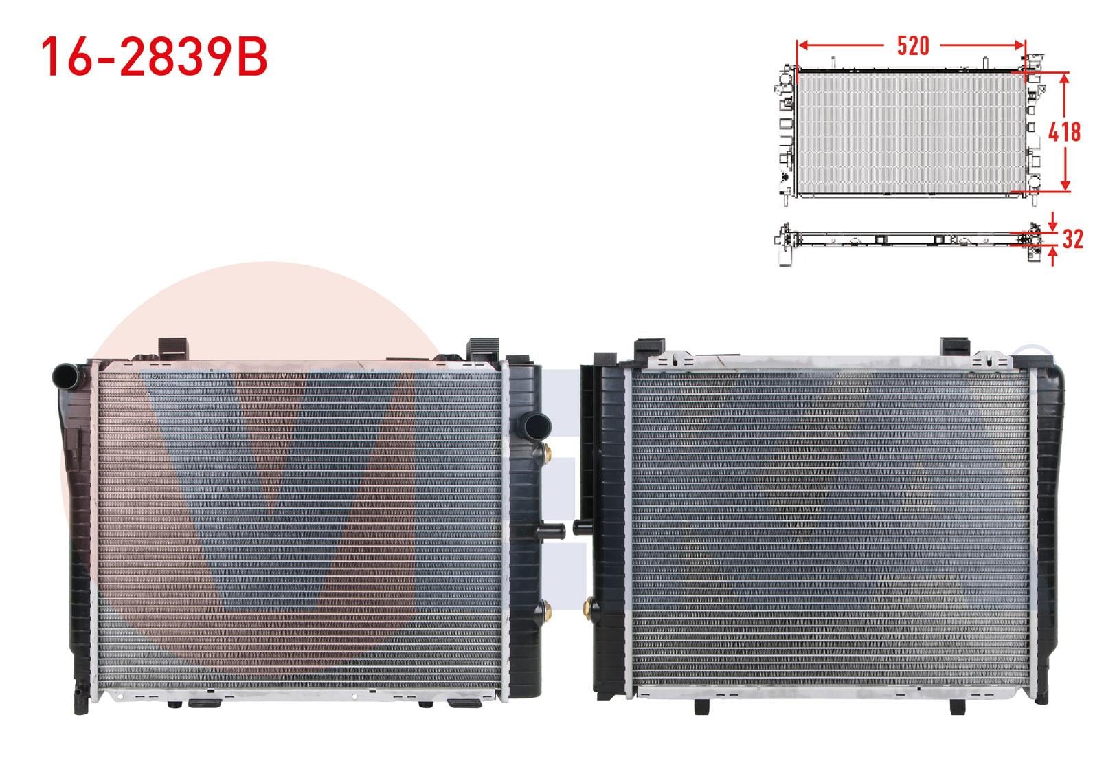 SU RADYATORU BRAZING MERCEDES C CLASS (W202) C 200 KOMPRESOR A-T/M-T AC+ 1993-2000