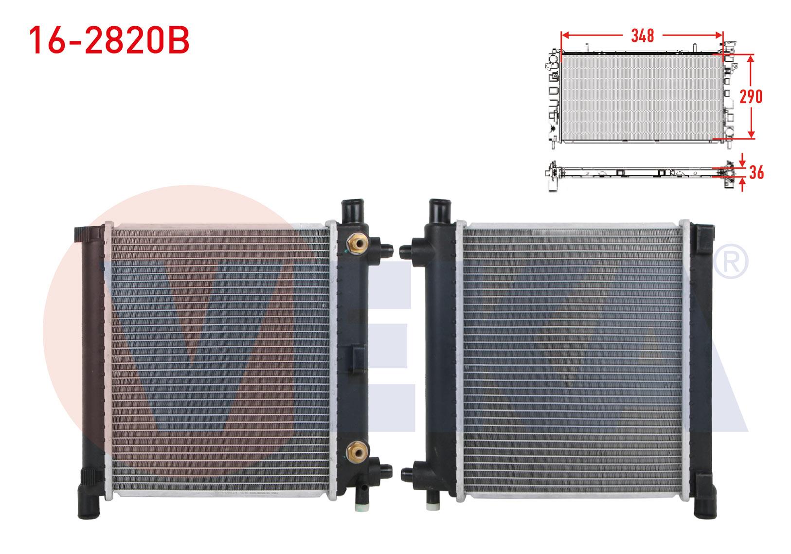 SU RADYATORU BRAZING MERCEDES (W124) 2.0 A-T AC- 1984-1995
