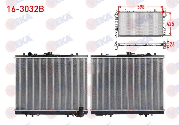 SU RADYATORU BRAZING MITSUBISHI L 200 2.5 TD A-T 1996-2006