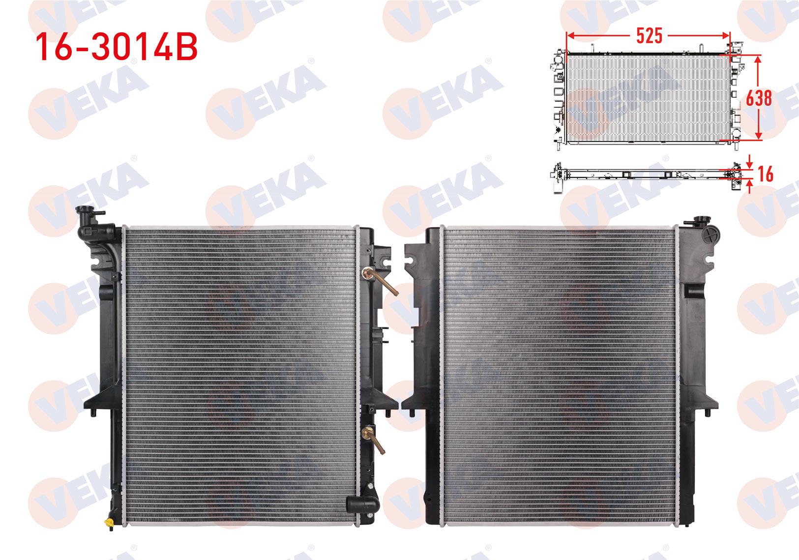 SU RADYATORU BRAZING MITSUBISHI L 200 (KBT,KAT) 2.5 DID A-T 2004-