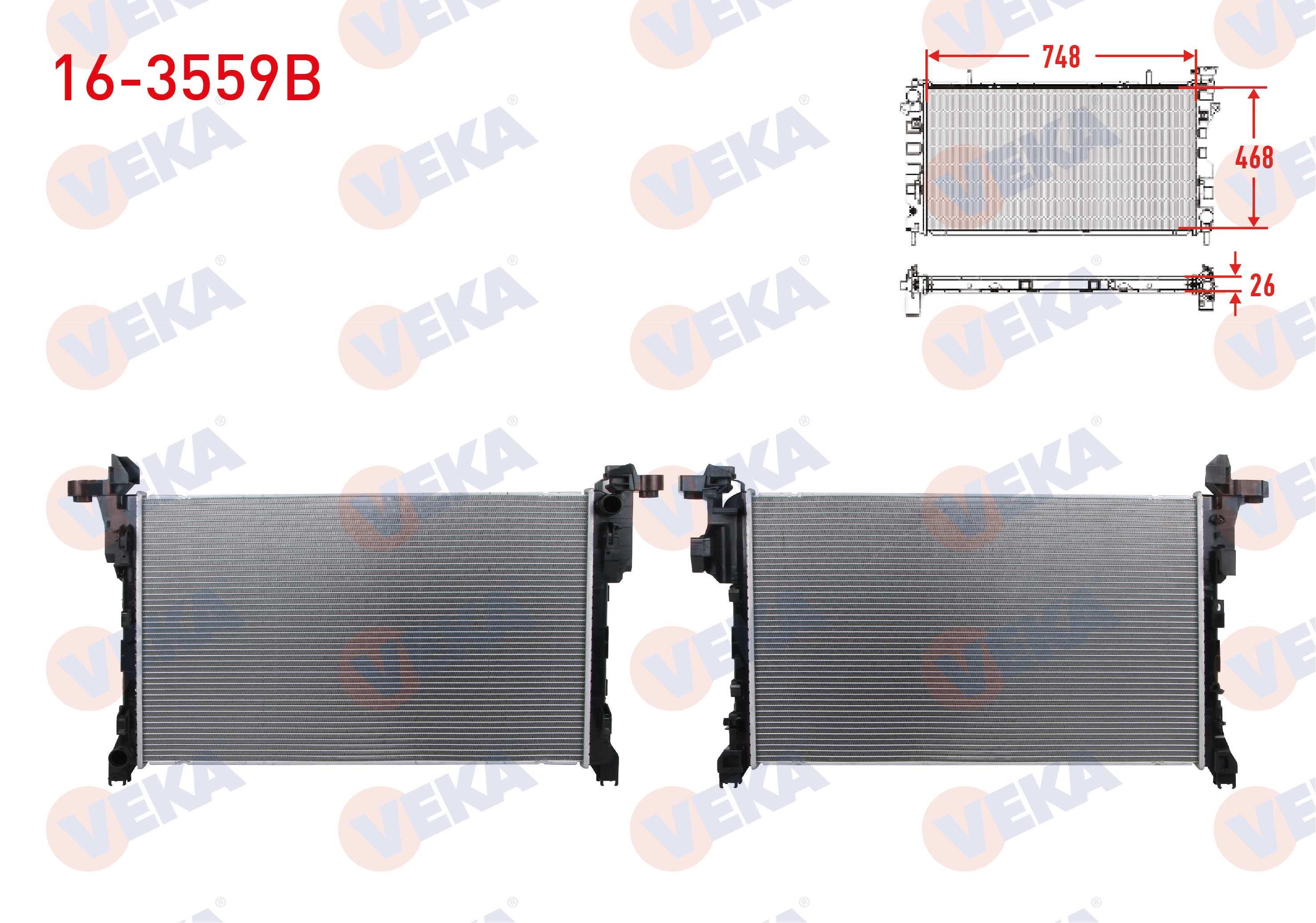 SU RADYATORU BRAZING RENAULT TRAFIC III (JG_) 1.6 DCI M-T AC+ 115 PS 2014-