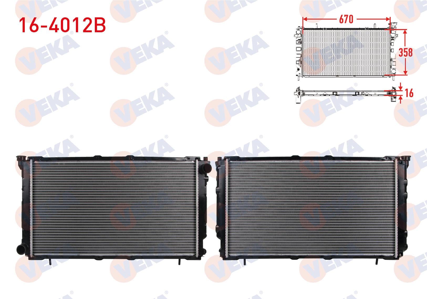 SU RADYATORU BRAZING SUBARU LEGACY 1.8 - 2.0 M-T 1990-1994