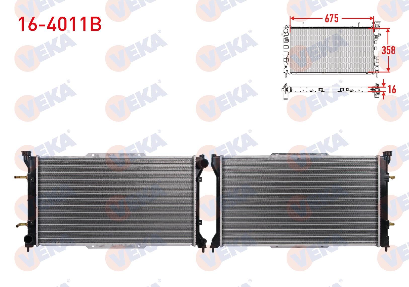 SU RADYATORU BRAZING SUBARU LEGACY 1.8i - 2.0i - 2.2i A-T 1994-1999