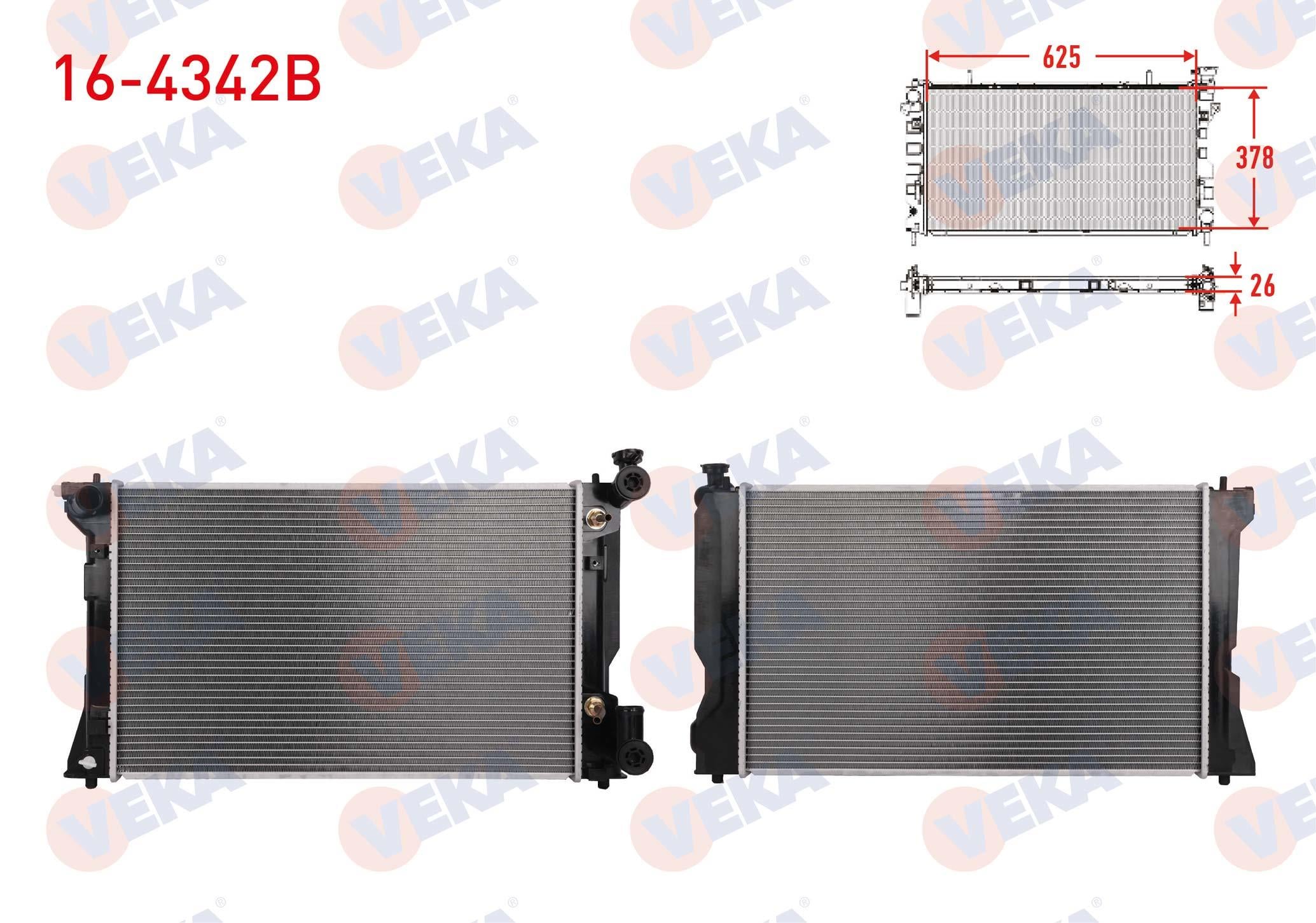 SU RADYATORU BRAZING TOYOTA AVENSIS (T25) 2.0 A-T AC+/- 2003-2008