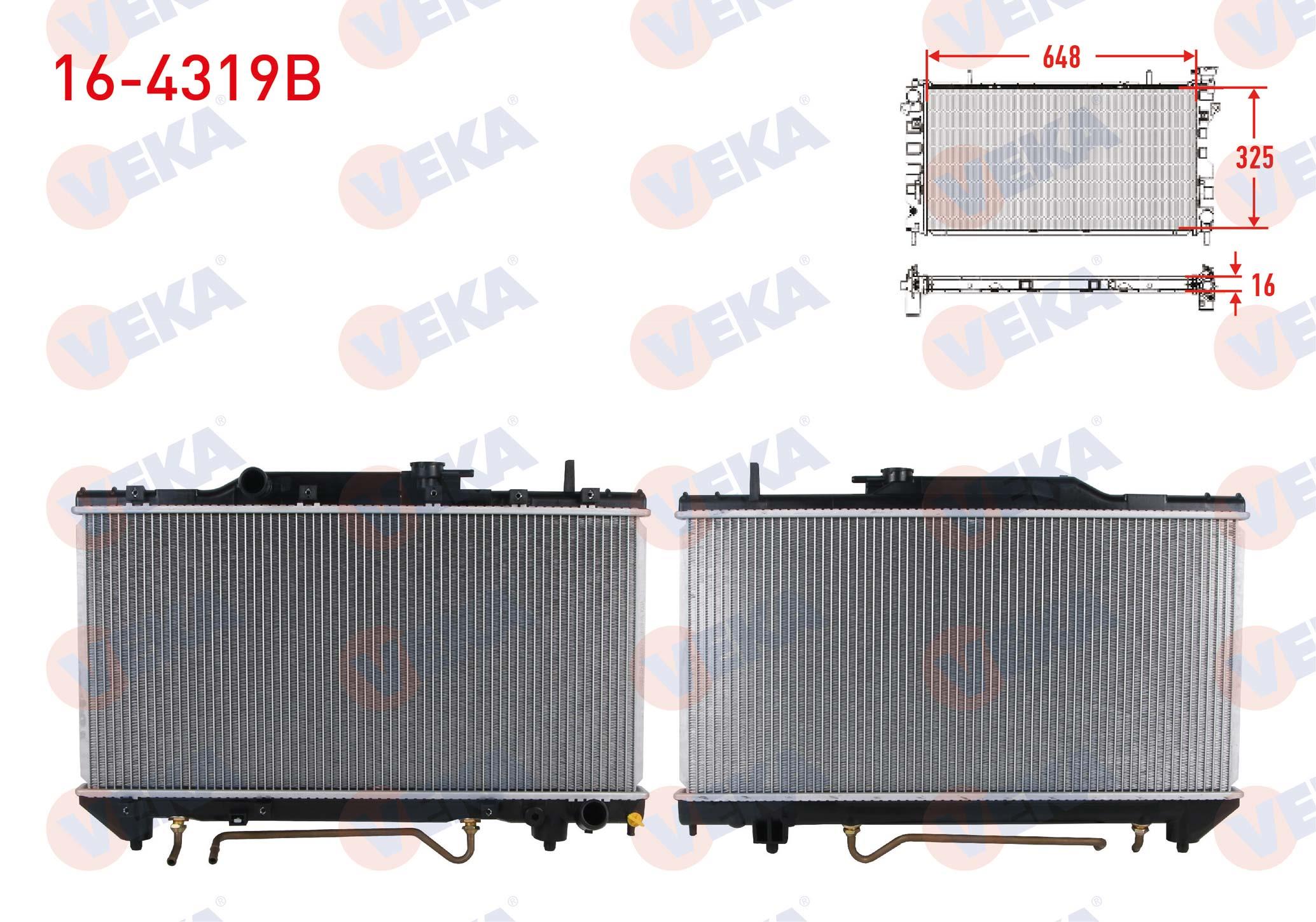 SU RADYATORU BRAZING TOYOTA CARINA E (ST191) 2.0i A-T 1992-1997