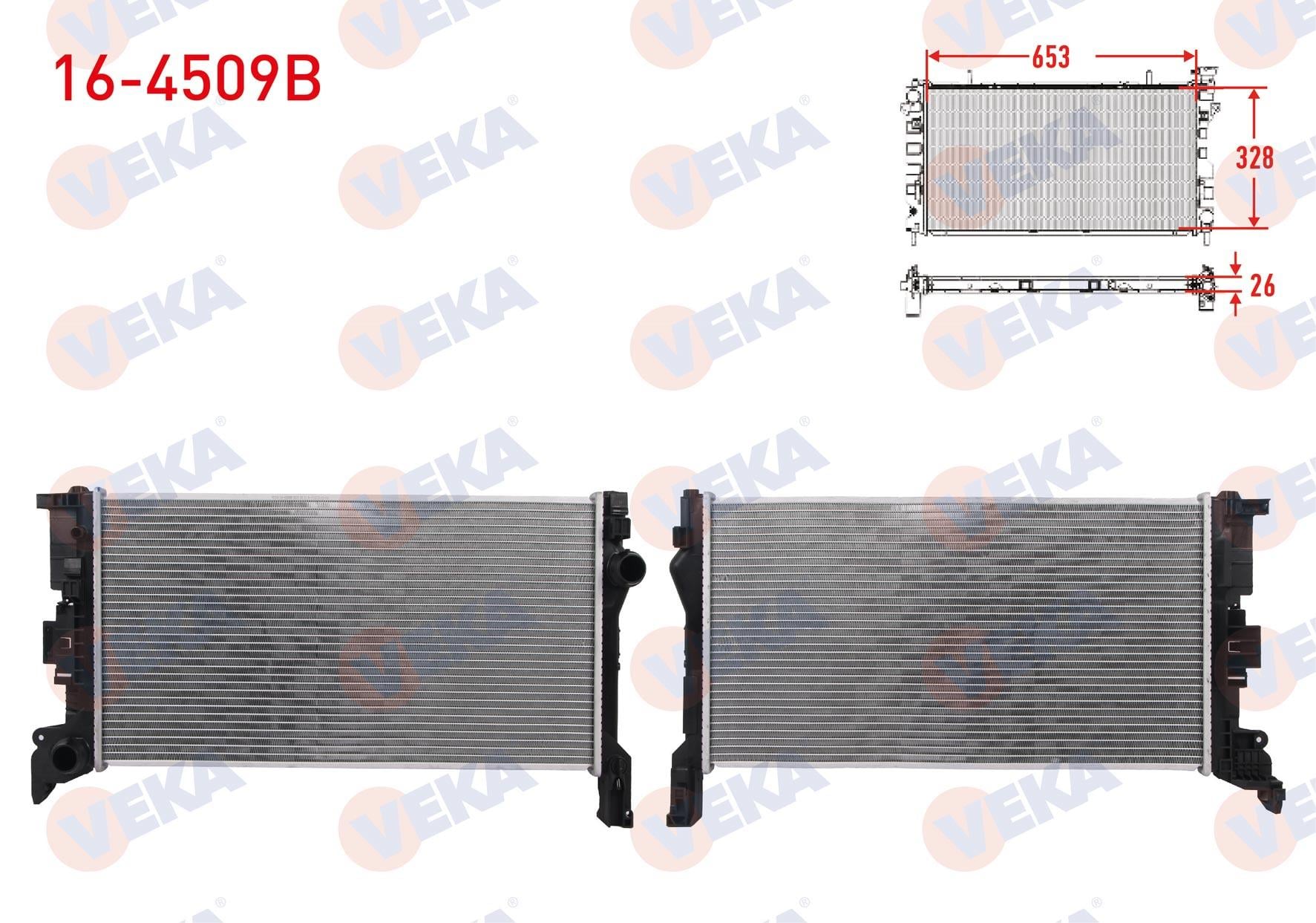 SU RADYATORU BRAZING VOLVO S90 II D3 - D4 2016- / V60 II D3 - D4 2018- / V90 II D3 - D4 2016- / XC60 II D3 - D4 - T4 - T8 2018-