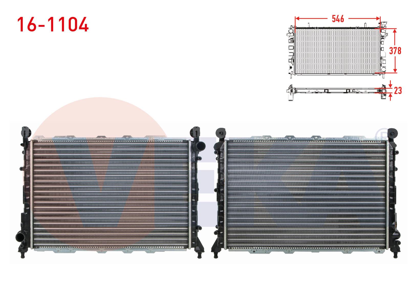 SU RADYATORU MEKANIK ALFA ROMEO 145 (930) 1.4 M-T AC +/- 1994-2001