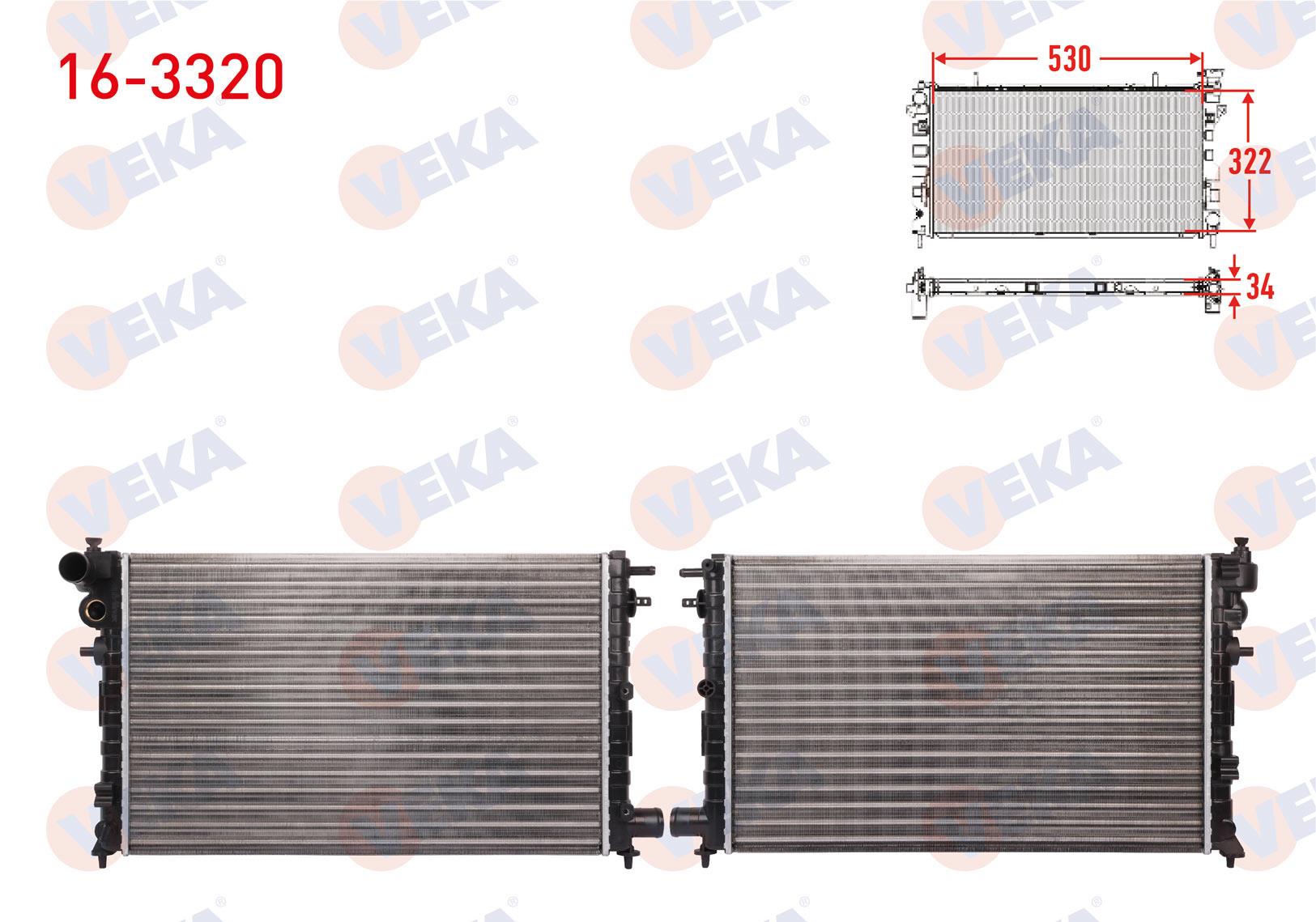SU RADYATORU MEKANIK CITROEN SAXO 1.5 D M-T 1996-2004