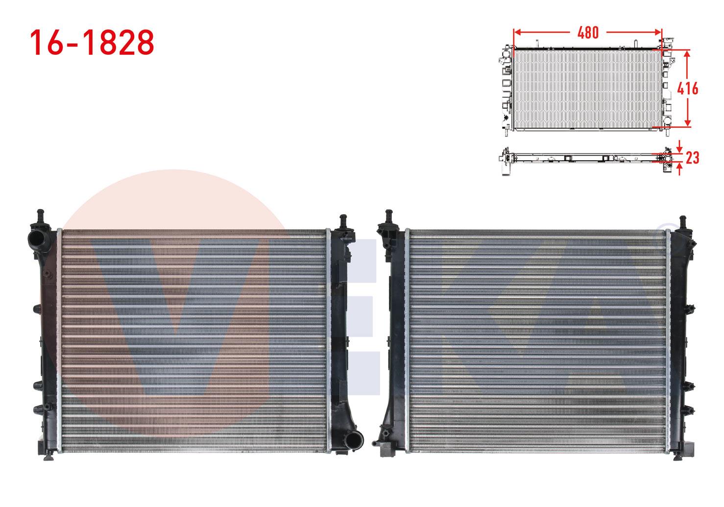 SU RADYATORU MEKANIK FIAT 500 1.3 MJT M-T AC+/- 2008-2012