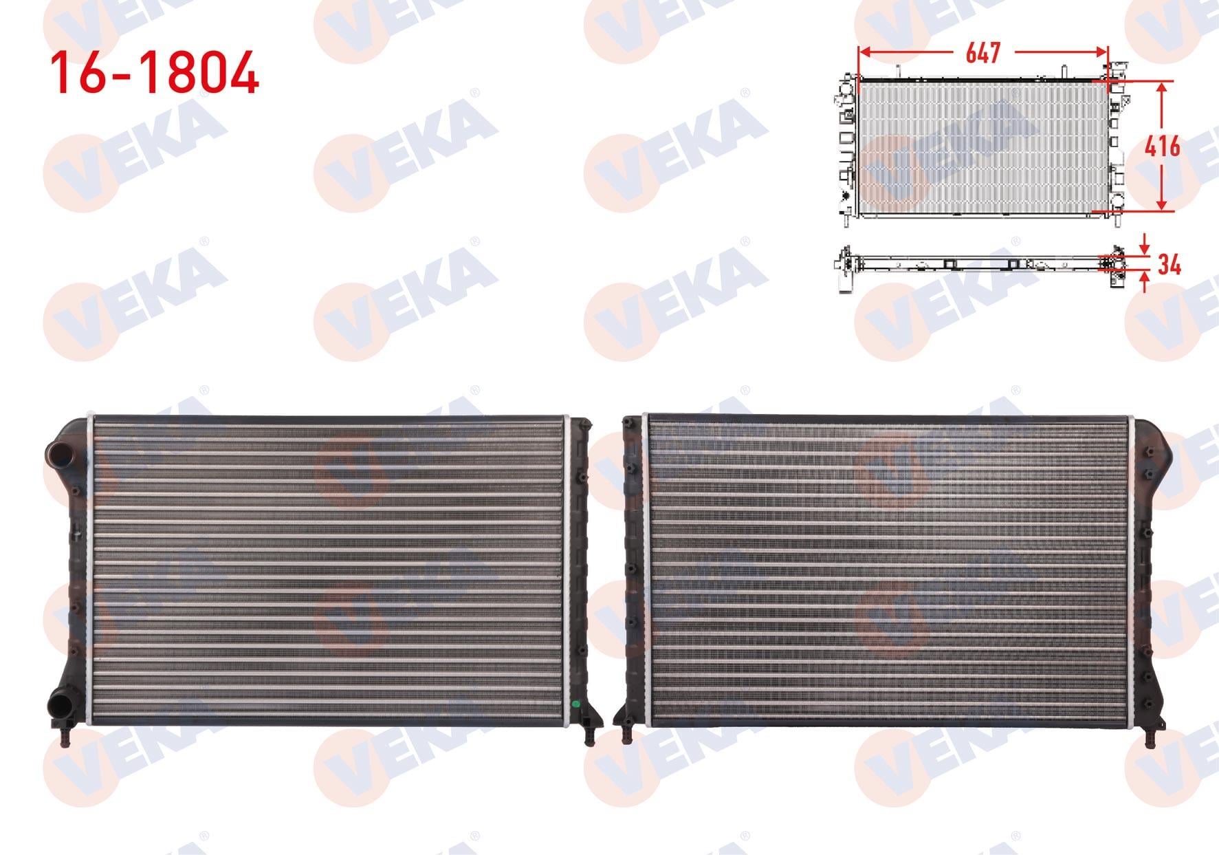 SU RADYATORU MEKANIK FIAT DOBLO (119,223) 1.9 D M-T AC- 2001-2010