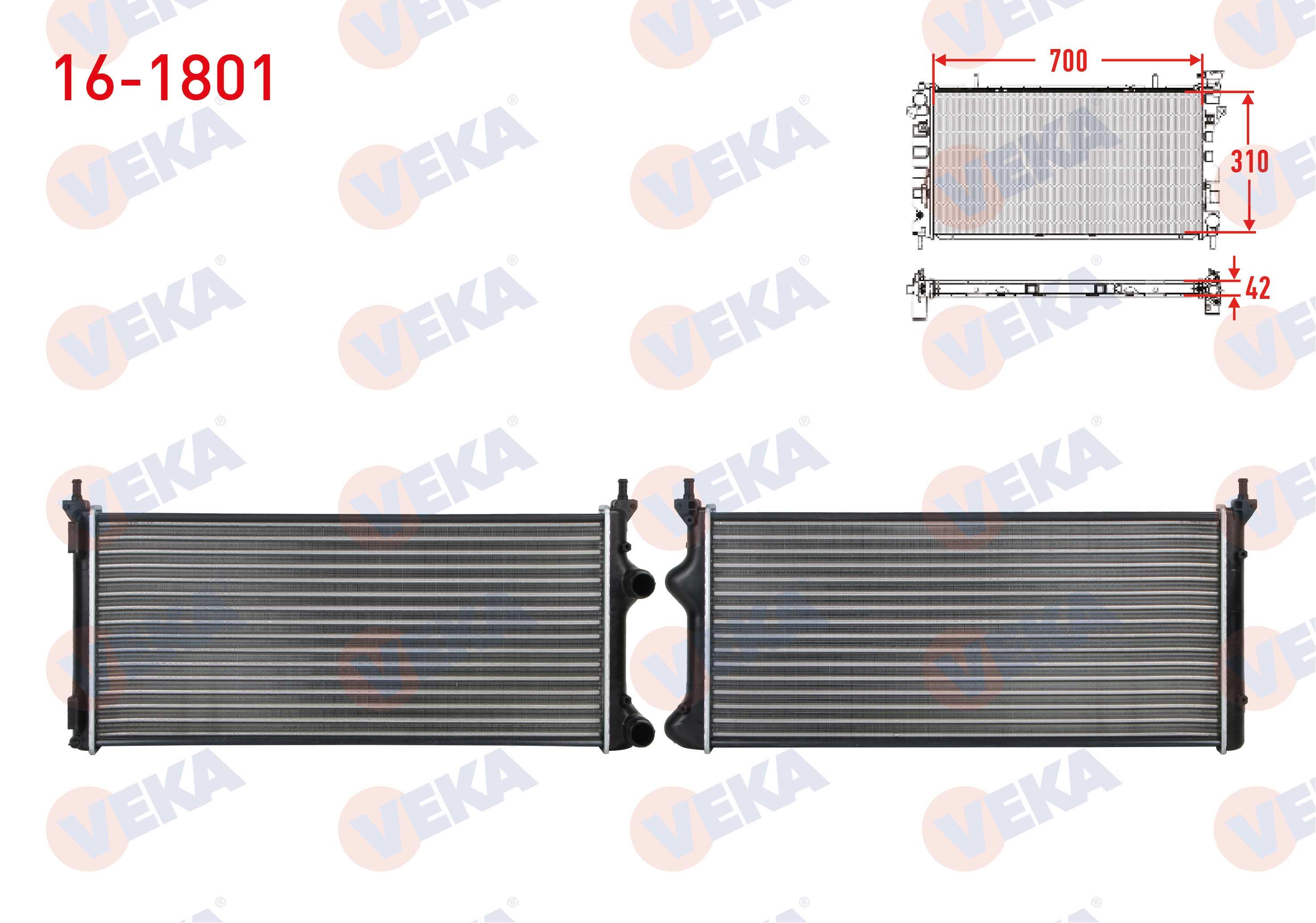 SU RADYATORU MEKANIK FIAT DOBLO (119,223) 1.3 MJT M-T 2001-2010