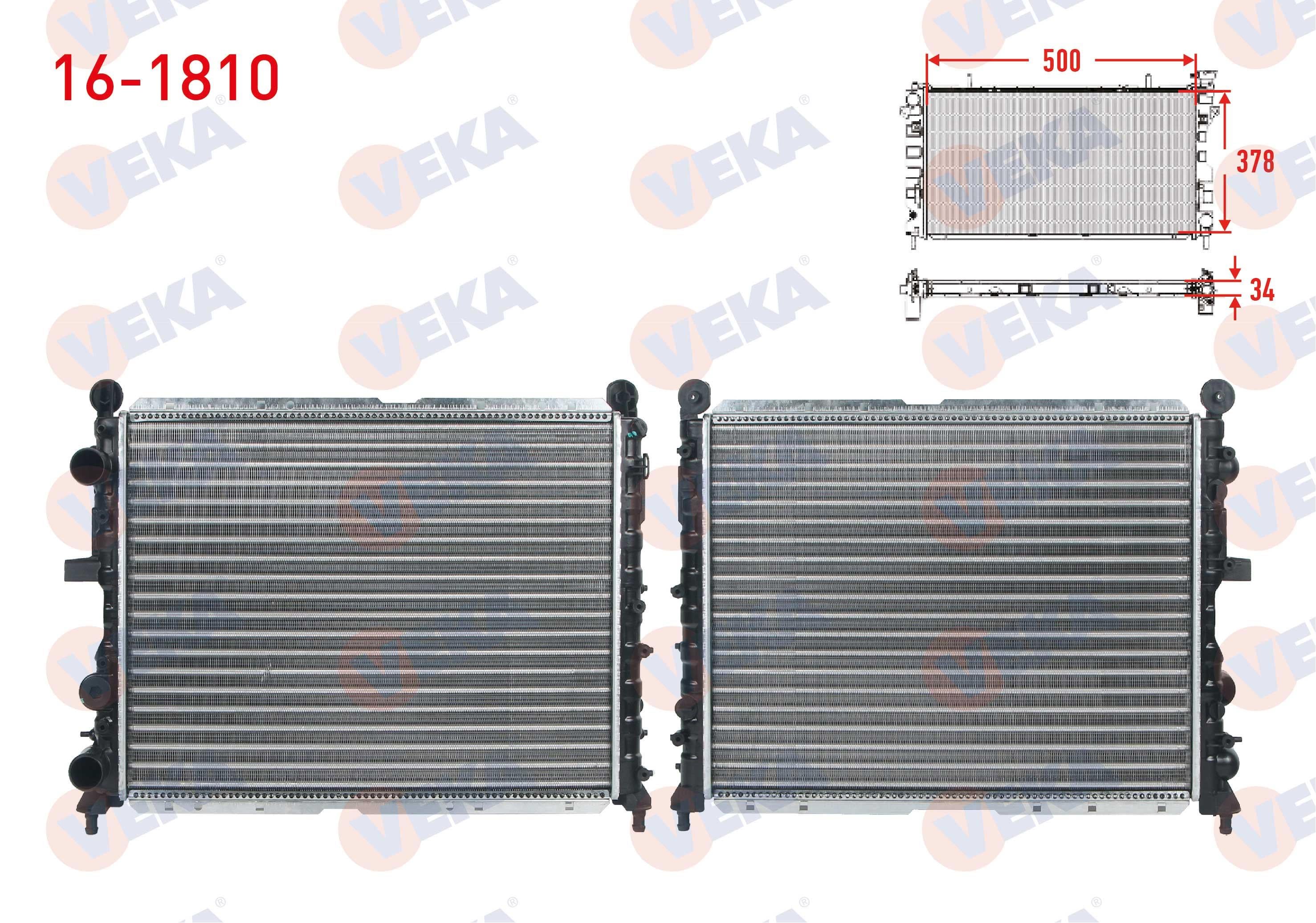 SU RADYATORU MEKANIK FIAT TEMPRA 1.6 i.e. AC+/- M-T 1992-1999