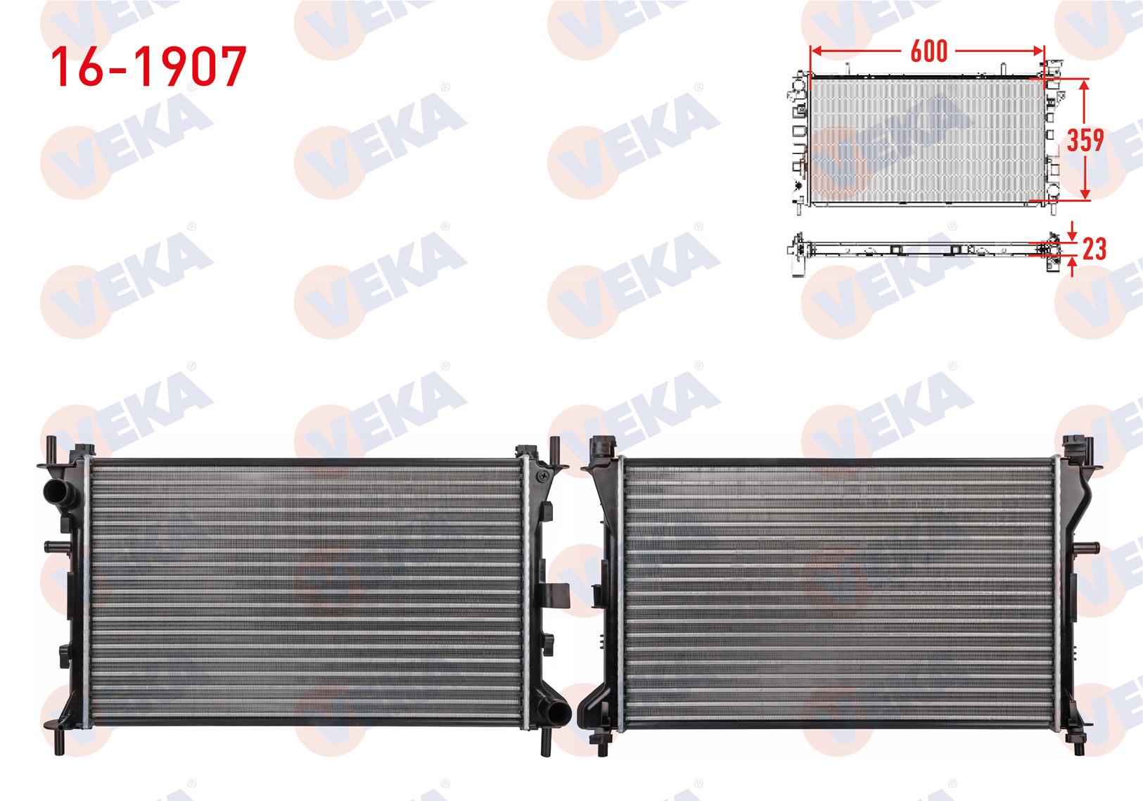 SU RADYATORU MEKANIK FORD FOCUS I (DAW,DBW) 1.6i 16v M-T AC+/- 1998-2004