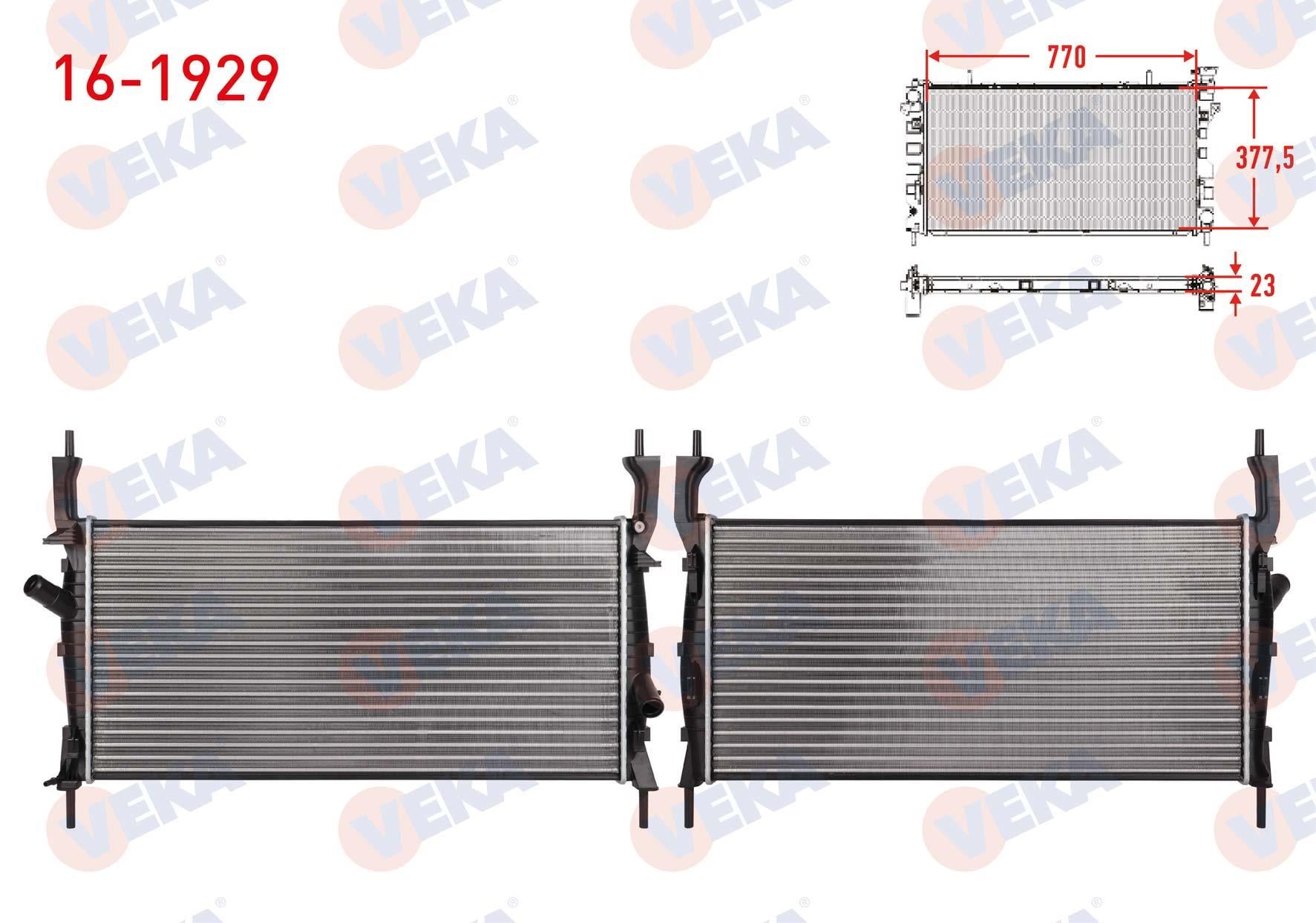 SU RADYATORU MEKANIK FORD TRANSIT (V347) 2.2 TDCI M-T AC+ 2009-2014