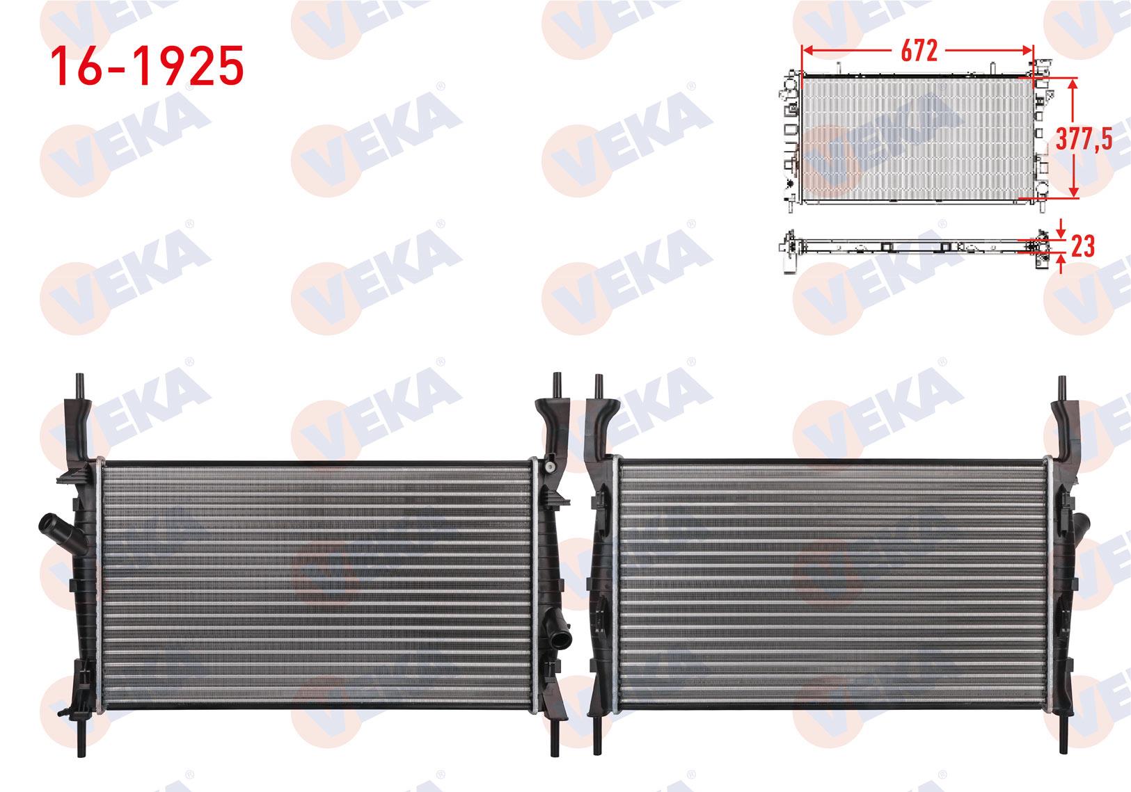 SU RADYATORU MEKANIK FORD TRANSIT (V347) (KISA SASE) 2.2 TDCI M-T AC- 2006-2009
