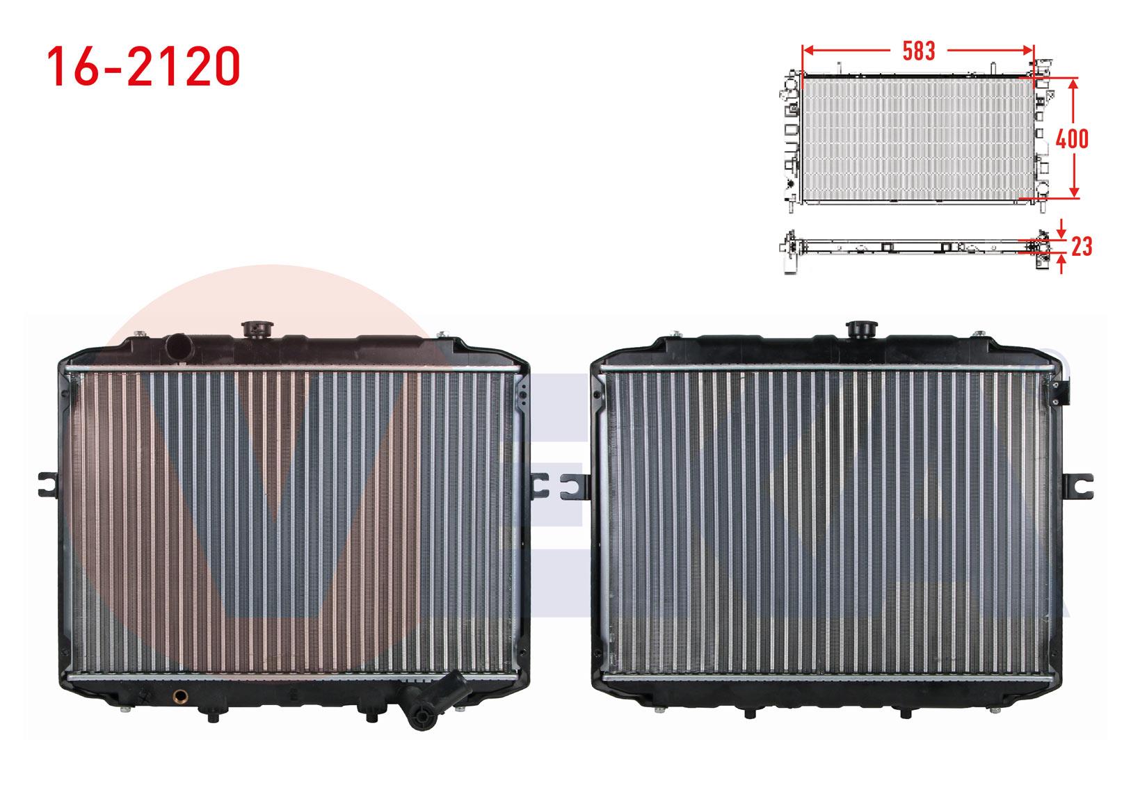 SU RADYATORU MEKANIK HYUNDAI H100 (KAMYONET) 2.5 D M-T ESKI MODEL 1993-2004