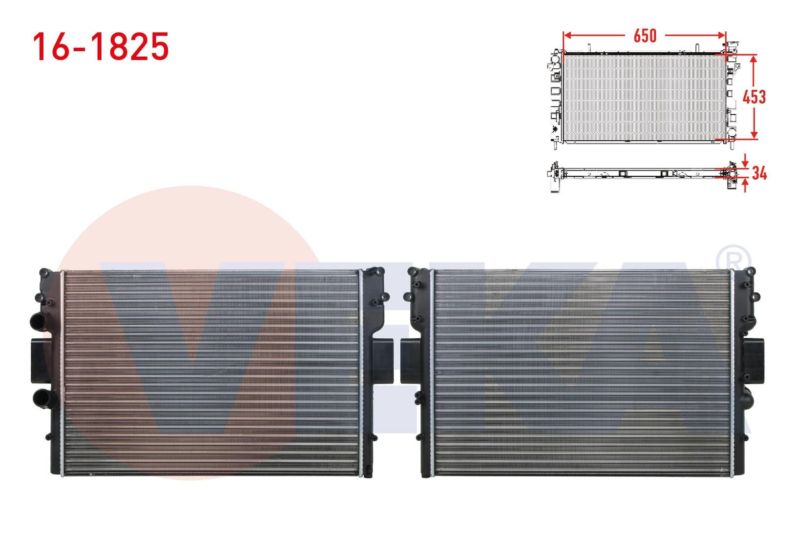 SU RADYATORU MEKANIK IVECO DAILY IV (35C) 2.3 D M-T AC+/- 2006-2011