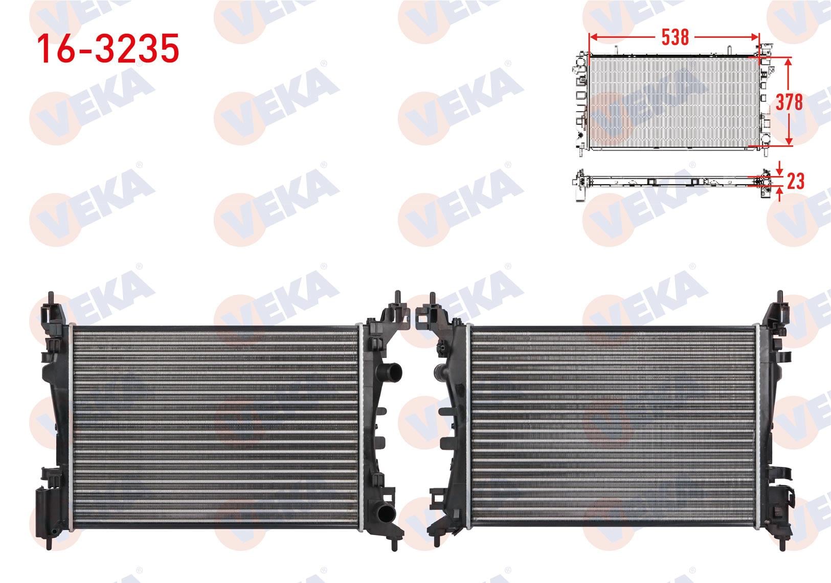 SU RADYATORU MEKANIK OPEL CORSA D 1.4 (XEP) M-T 2006-2014