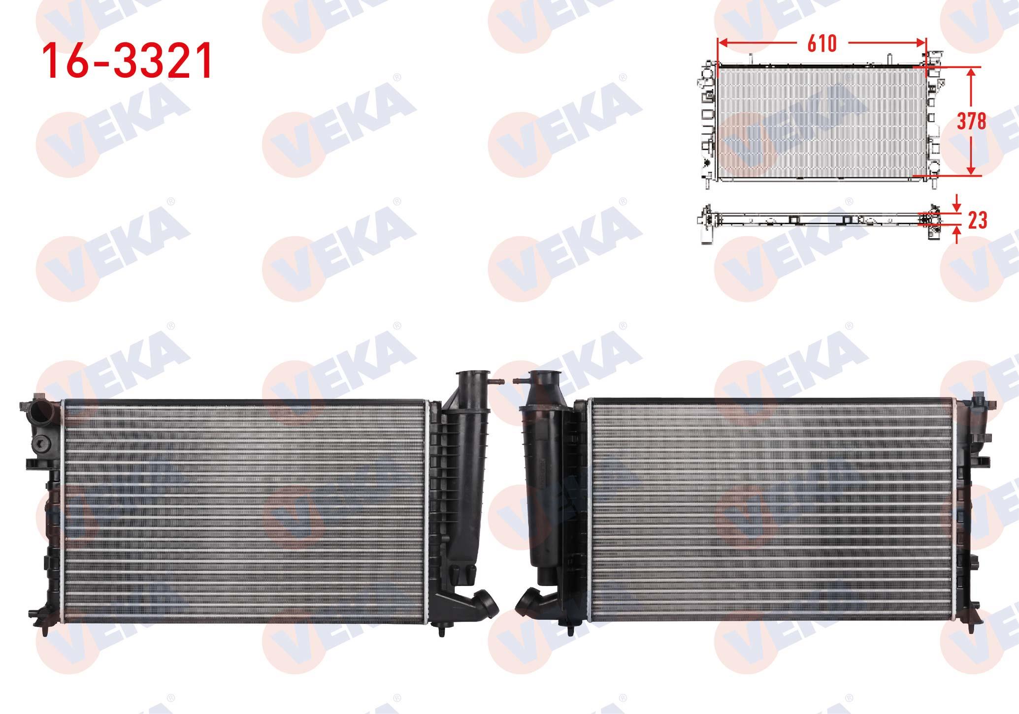 SU RADYATORU MEKANIK PEUGEOT 306 (7B,N3,N5) 1.8 D M-T 1993-2002