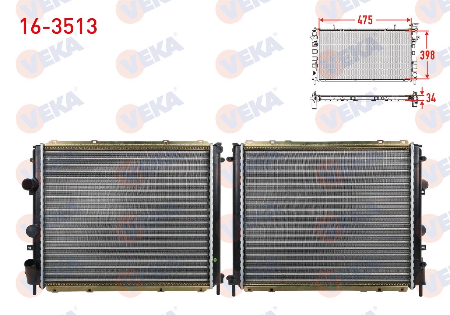 SU RADYATORU MEKANIK RENAULT CLIO II (BB0/1/2,CB0/1/2) 1.2 M-T 1998-2005