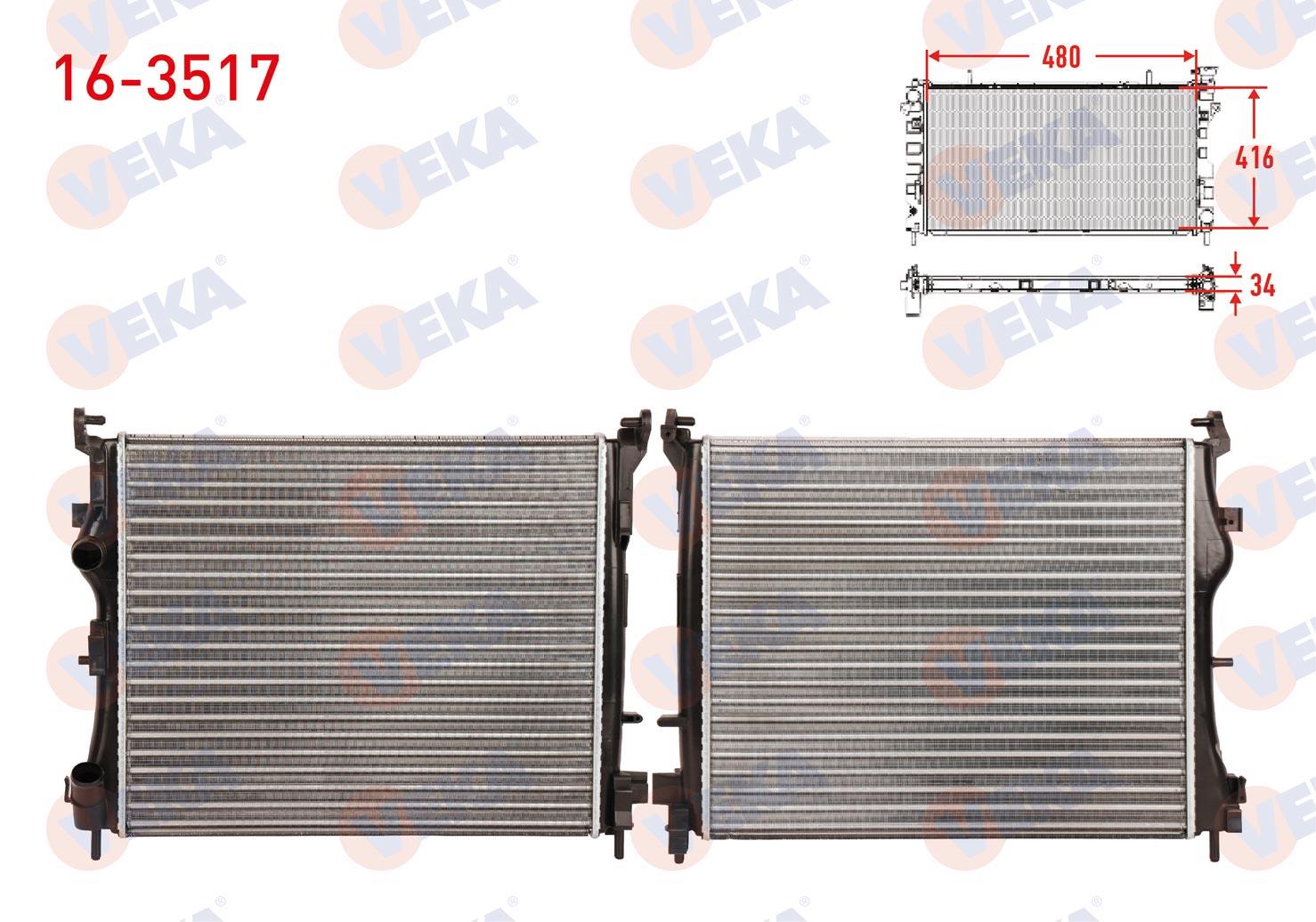 SU RADYATORU MEKANIK RENAULT THALIA II 1.5 DCI M-T 2008-2014