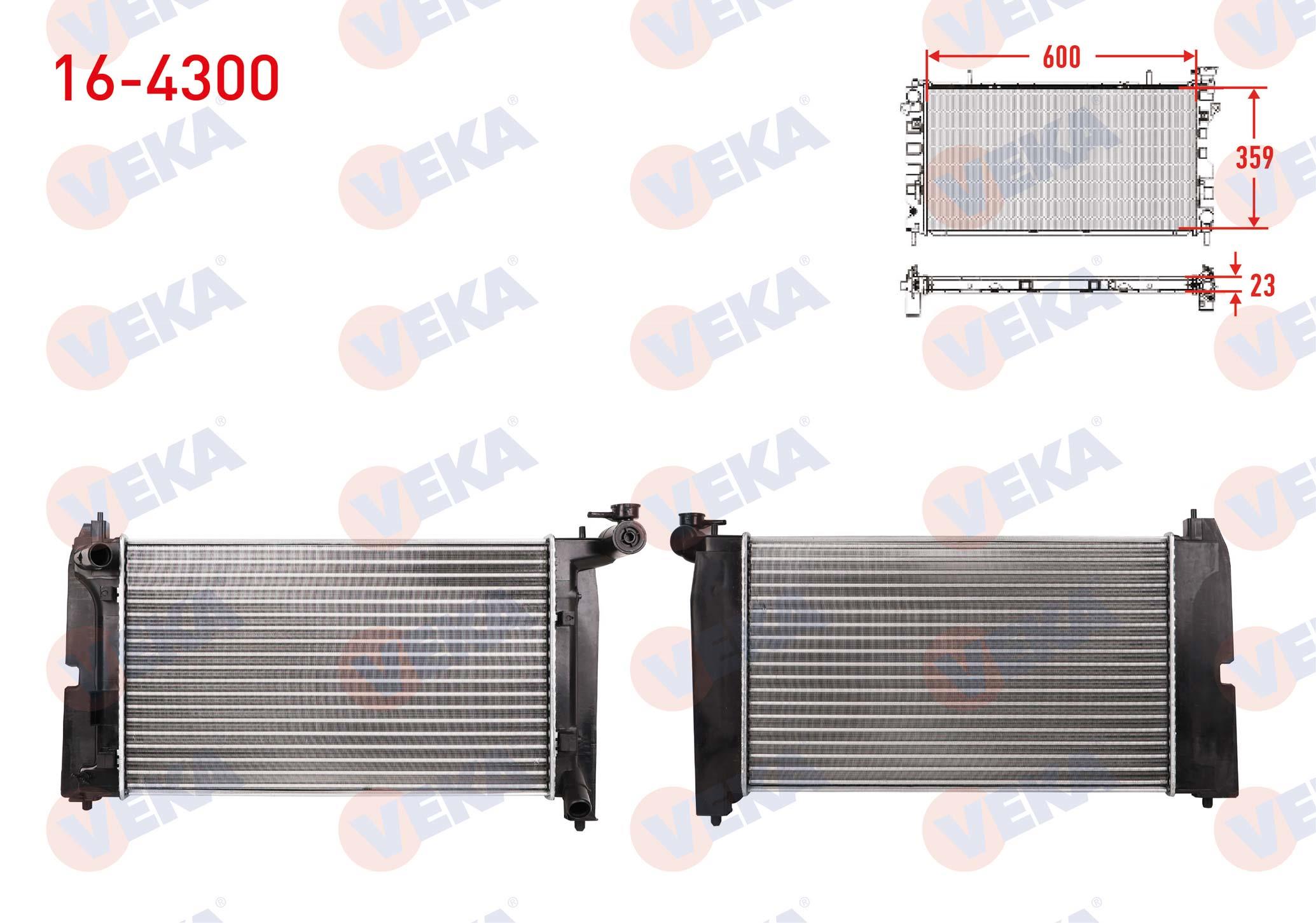 SU RADYATORU MEKANIK TOYOTA COROLLA (_E12_) 1.4 VVT-I M-T 2002-2007