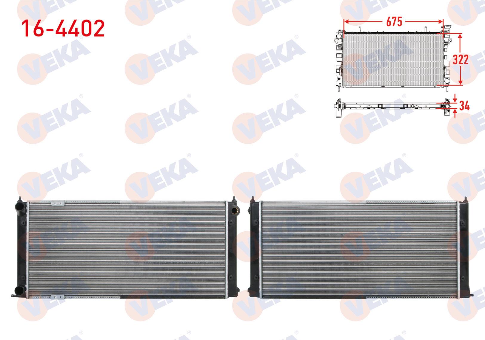 SU RADYATORU MEKANIK VOLKSWAGEN GOLF II (19E,1G1) 1.6 TD M-T 1983-1992