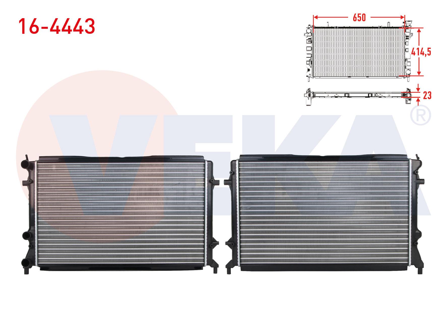 SU RADYATORU MEKANIK VOLKSWAGEN JETTA IV (162) 1.6 M-T 2011-