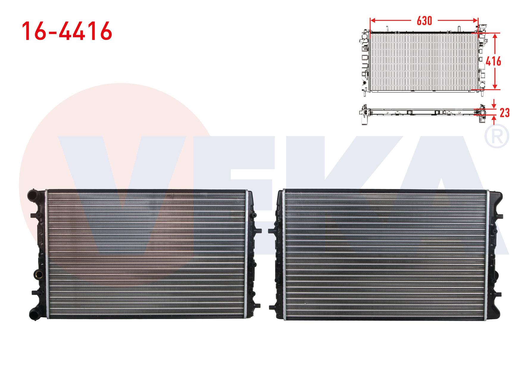 SU RADYATORU MEKANIK VOLKSWAGEN POLO (9N_) 1.4i 16v M-T 2001-2012
