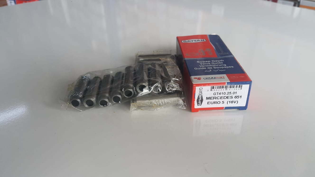 SUBAP GAYDI TAKIM IN/EX SPRINTER 651 EURO 5 MOTOR VIANO C180 - E200 CDI / 2.2 EURO5 16V 6510530101 6MM 16 IN/EX A6510530029