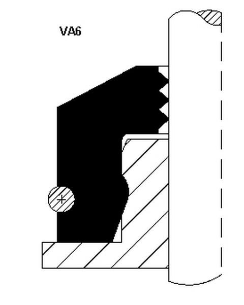 SUBAP KEÇESİ EKSOZ 9 MM  102