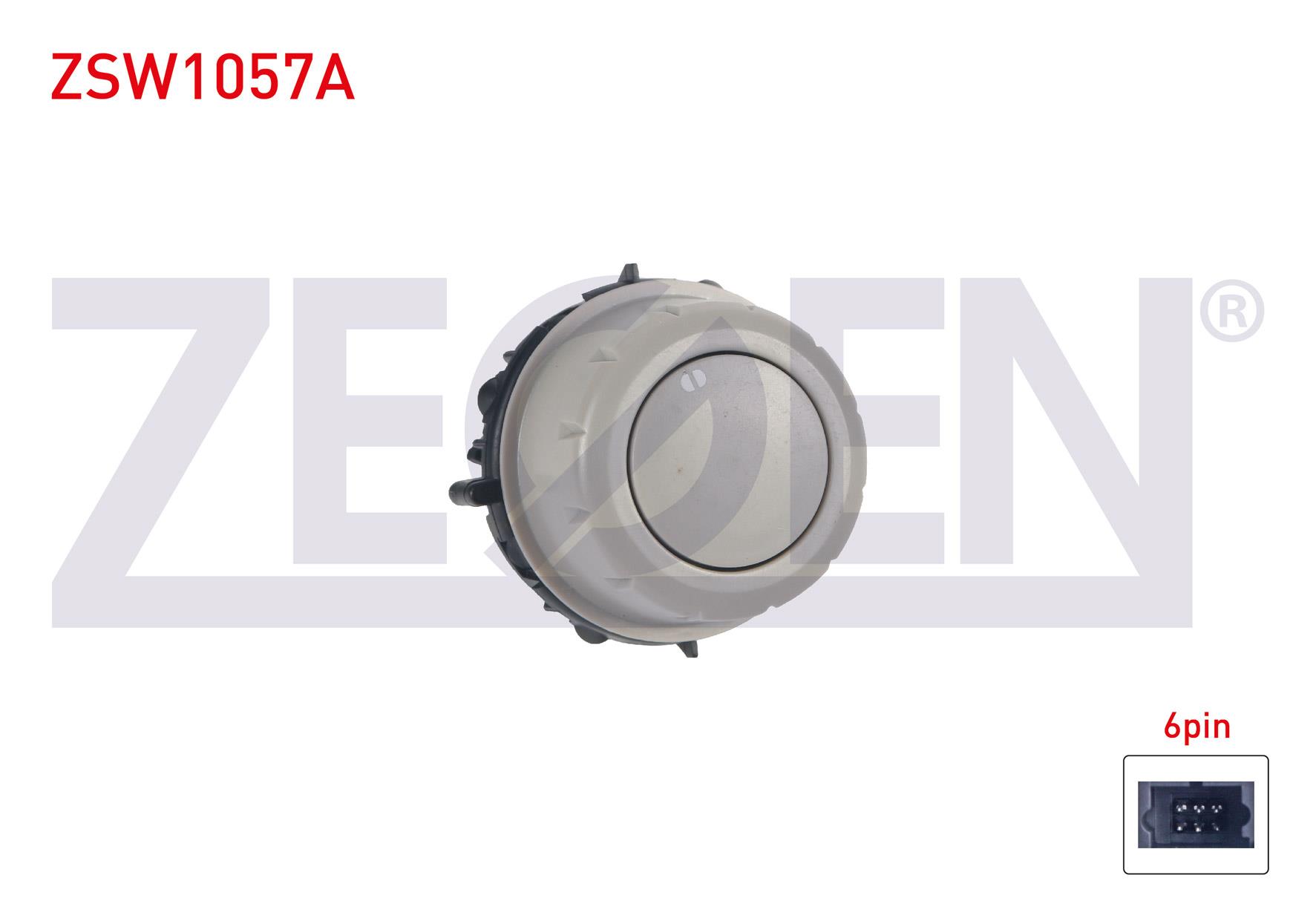 SUNROOF ANAHTARI 6 PIN RENAULT MEGANE II - LAGUNA II - SCENIC II 2001-2009