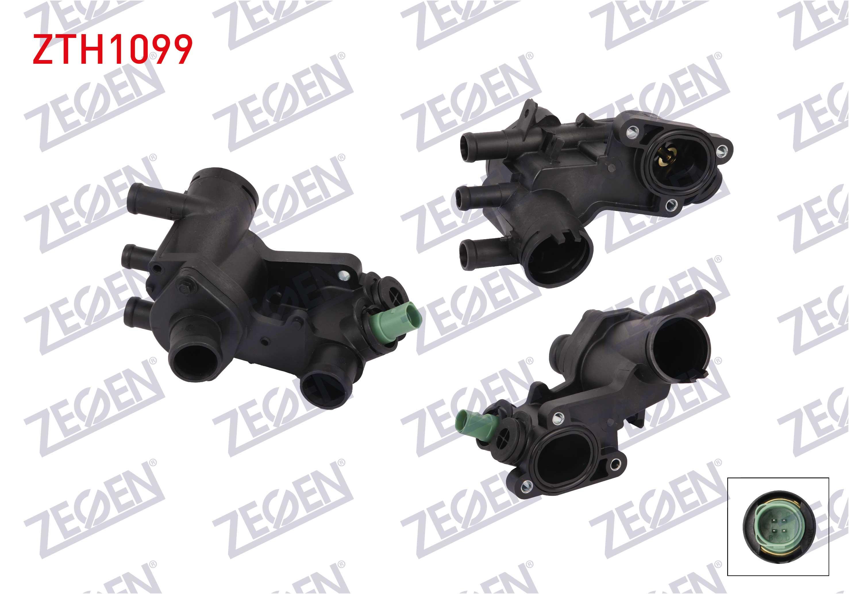 TERMOSTAT KOMPLE  87 C VW GOLF IV 1.4i 16v - 1.6i 16v 1997-2005 / BORA 1.6i 1998-2005 / SEAT LEON 1.4 - 1.6 1999-2006 / TOLEDO II 1.6 1999-2006 / SKODA OCTAVIA 1.4i 16v 1996-2004