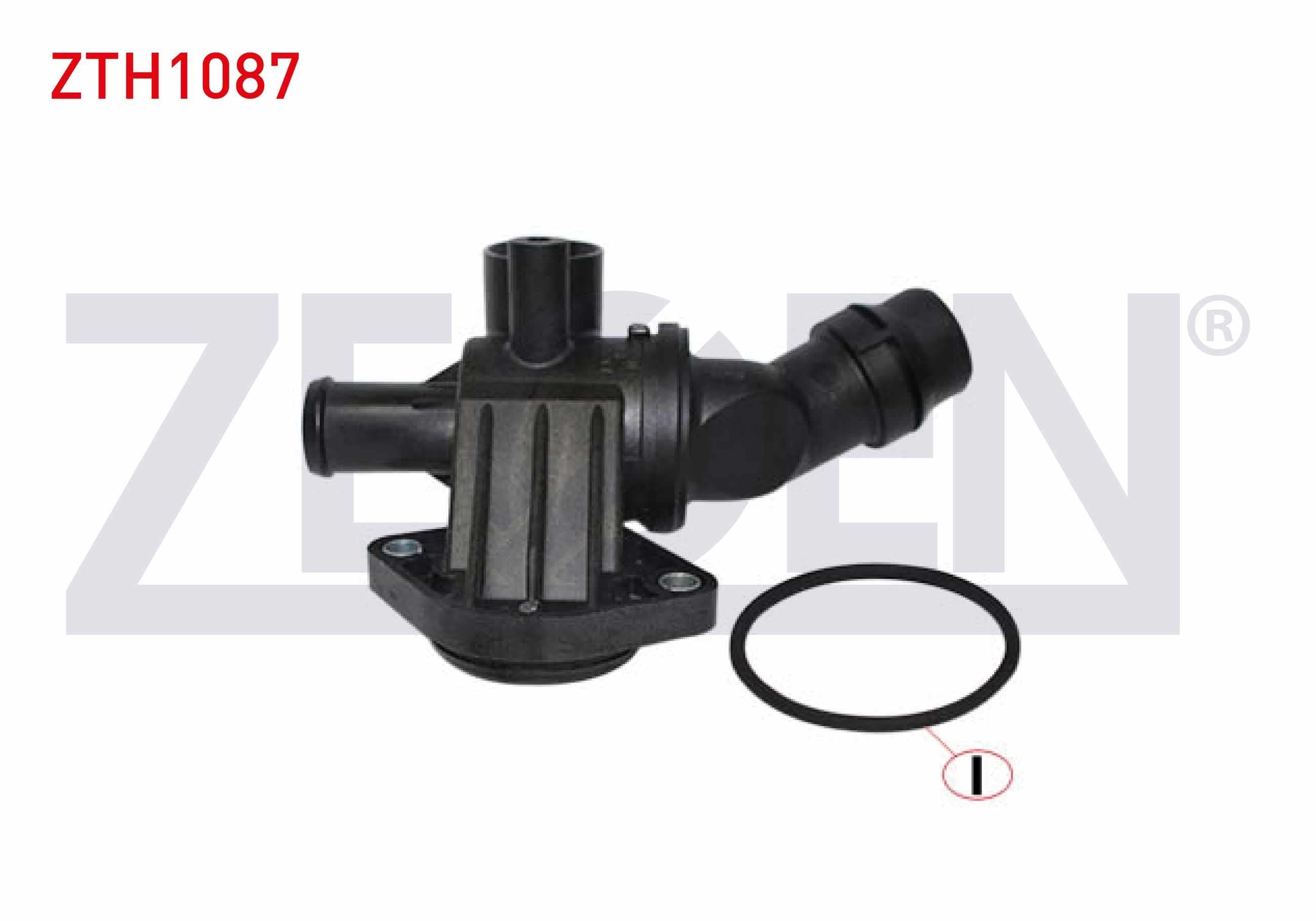 TERMOSTAT KOMPLE 87 C VW PASSAT 2.0 FSI 2005-2008 / JETTA III 2.0 FSI 2005-2010 / AUDI A3 2.0 FSI 2003-2012 / SEAT LEON 2.0 FSI 2005-2012 / SKODA OCTAVIA 2.0 FSI 2004-2012
