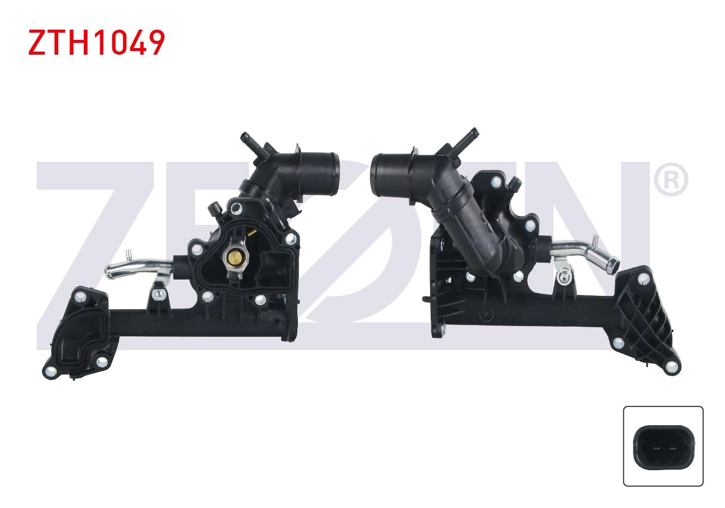 TERMOSTAT KOMPLE 88 C FIAT EGEA 1.6 MJT EURO 5 - 6 2015-/ 500X 1.6 MJT 2014-/ JEEP CHEROKEE 2.0 CRD 2014-/ RENEGADE 1.6 CRD 2014-/ SUZUKI VITARA 1.6 DDIS 2015-