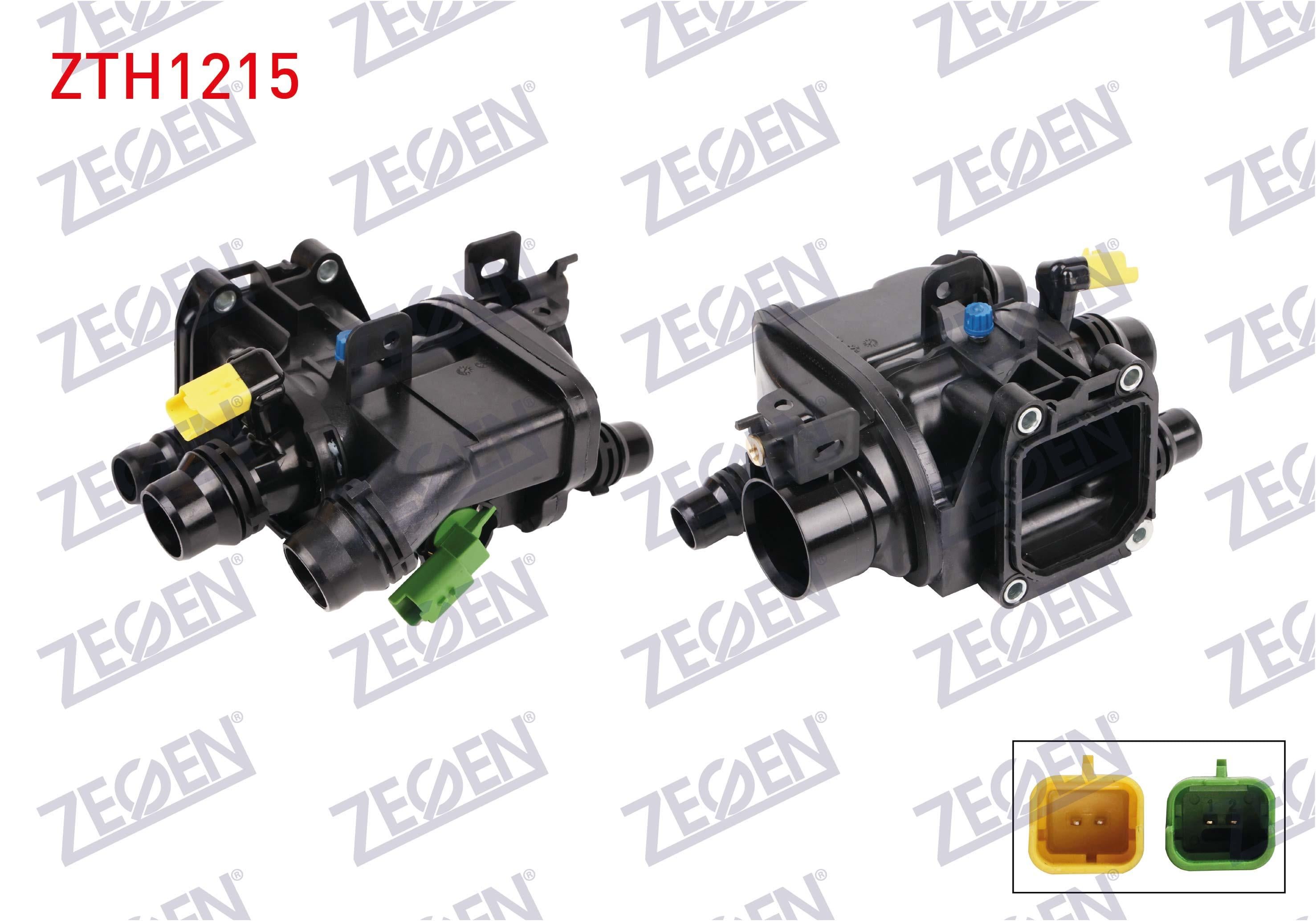 TERMOSTAT KOMPLE 97 C PEUGEOT 208 1.2 2012-/ 2008 1.2 PURETECH 2015-/ 3008 1.2 2015-2016/ 308 II 1.2 THP 2014-/ CITROEN C3 III 1.2 2016-/ BERLINGO 1.2 1.2 PURETECH 2015- / OPEL CROSSLAND 1.2 2017-