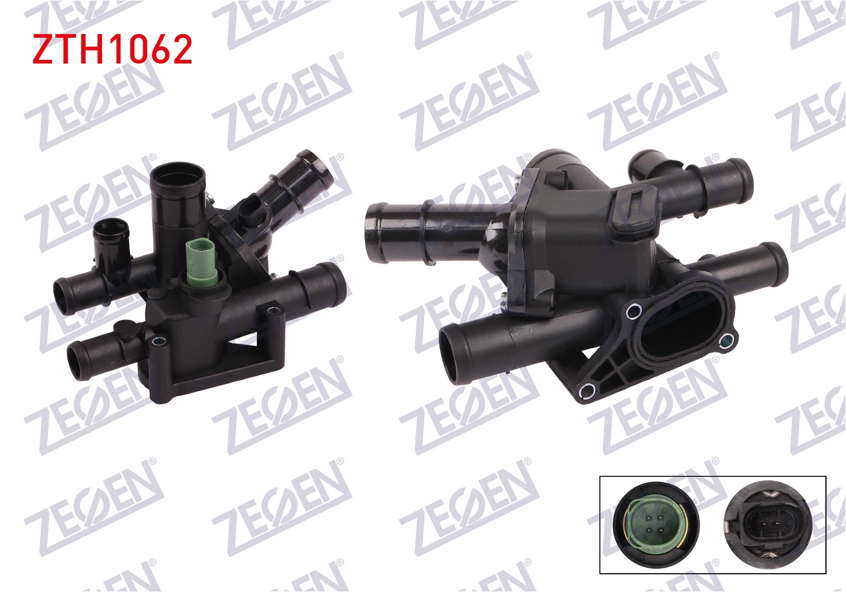 TERMOSTAT KOMPLE CIFT MUSURLU 105 C VW GOLF IV 1.6i M-T 1997-2005 / AUDI A3 1.6 M-T 1996-2003 / SEAT IBIZA II 1.6i M-T 1993-2002