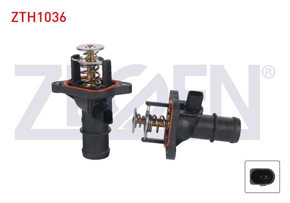 TERMOSTAT KOMPLE MUSURLU 105 C AUDI A3 1.6 1996-2003/ SEAT LEON 1.6 1999-2006/ SKODA OCTAVIA 1.6i 1996-2004/ VW GOLF IV 1.6i 1997-2005/ BORA 1.6i 1998