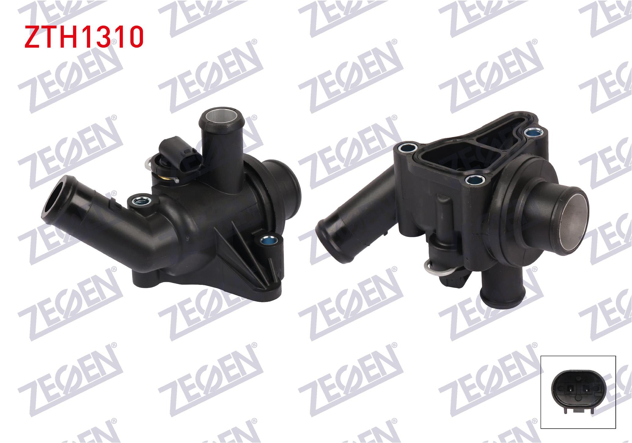 TERMOSTAT KOMPLE MUSURLU 87 C MERCEDES A SERISI (W168) A160, 170 CDI 1998-2004