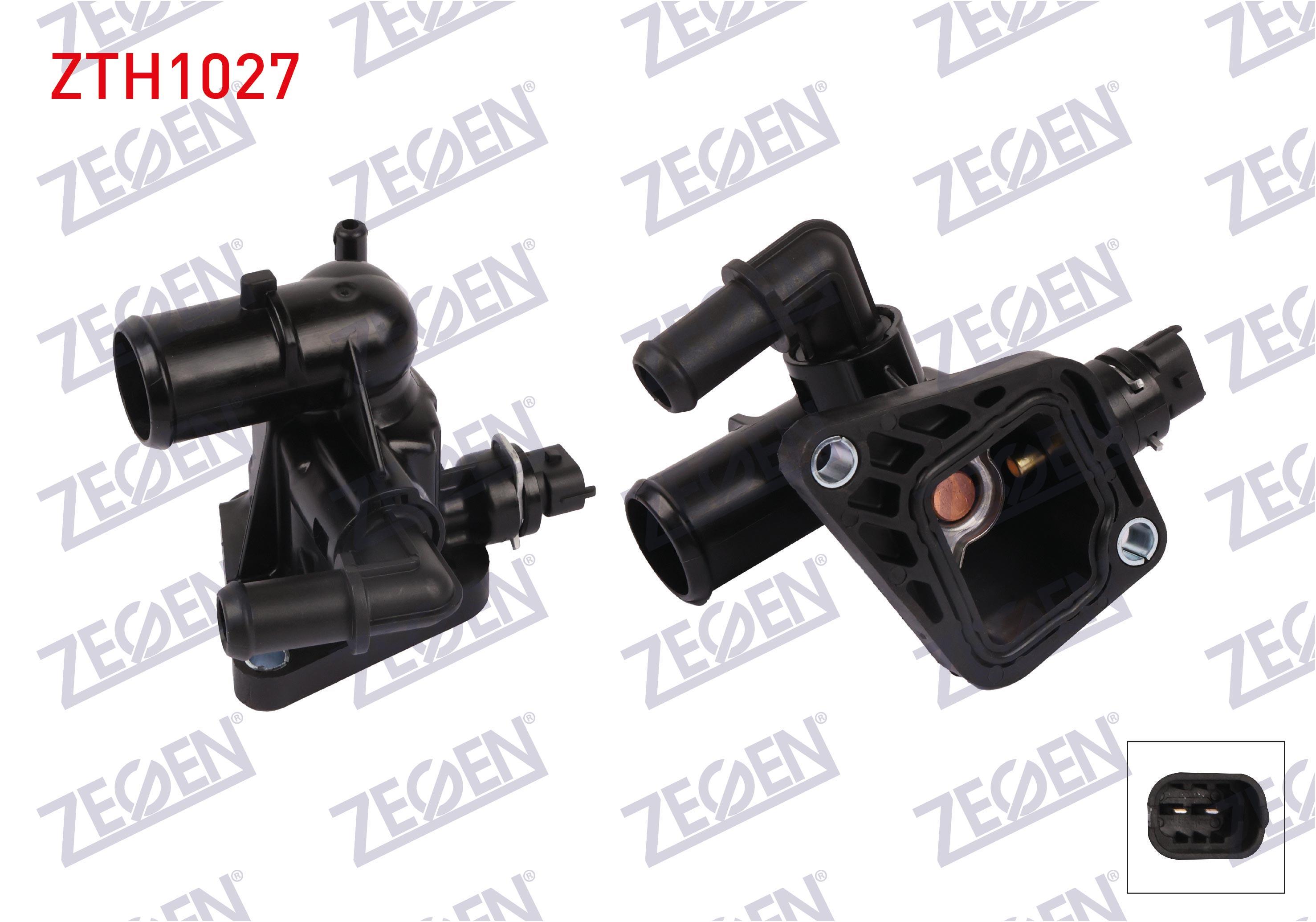 TERMOSTAT KOMPLE MUSURLU 88 C EURO 5 DOBLO 1.3 MJT  2010-/ EGEA 1.3 MJT 2015-/ NEMO 1.3 HDI 2007-/ BIPPER 1.3 HDI 2008-/ ASTRA J 1.3 CDTI 2009-2016