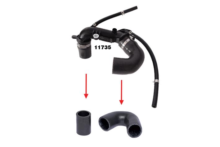 TURBO BORUSU HORTUMU LOGAN I CLIO II KANGOO MODUS 1.5 dCi K9K 700 - K9K 704