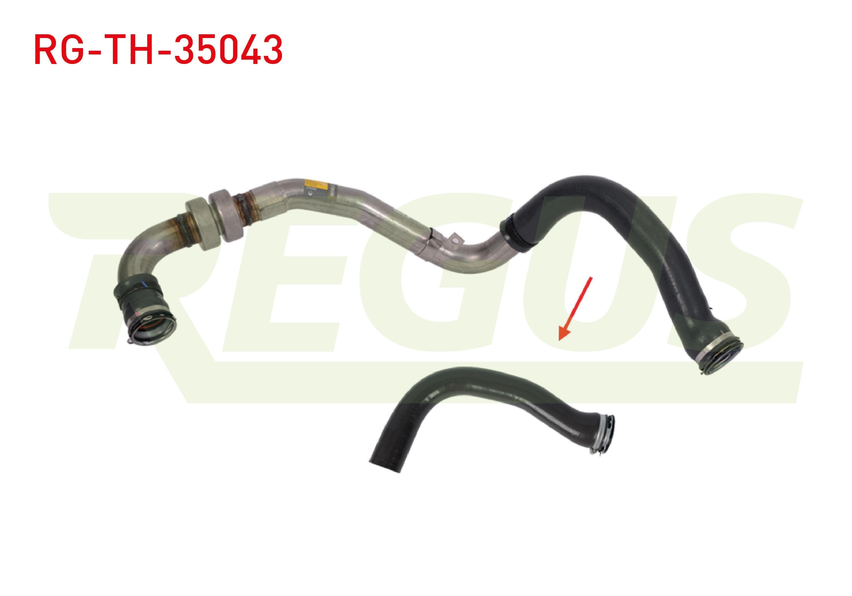 TURBO HORTUMU METAL BORUSUZ BUYUK RENAULT LAGUNA III GRANDTOUR (KT0/1) 1.5 DCI 2007-
