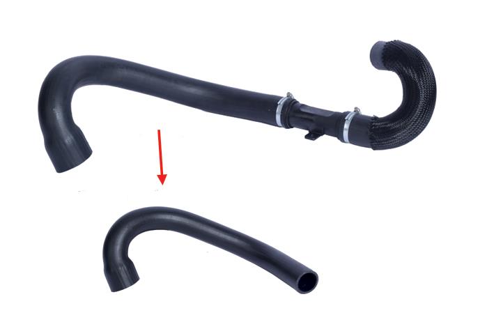 TURBO HORTUMU
PLASTİK BORU HARİÇ
OK İLE GÖSTERİLEN BÜYÜK HORTUM PEUGEOT 307 1.6 HDI
CITROEN C4  1.6 HDI