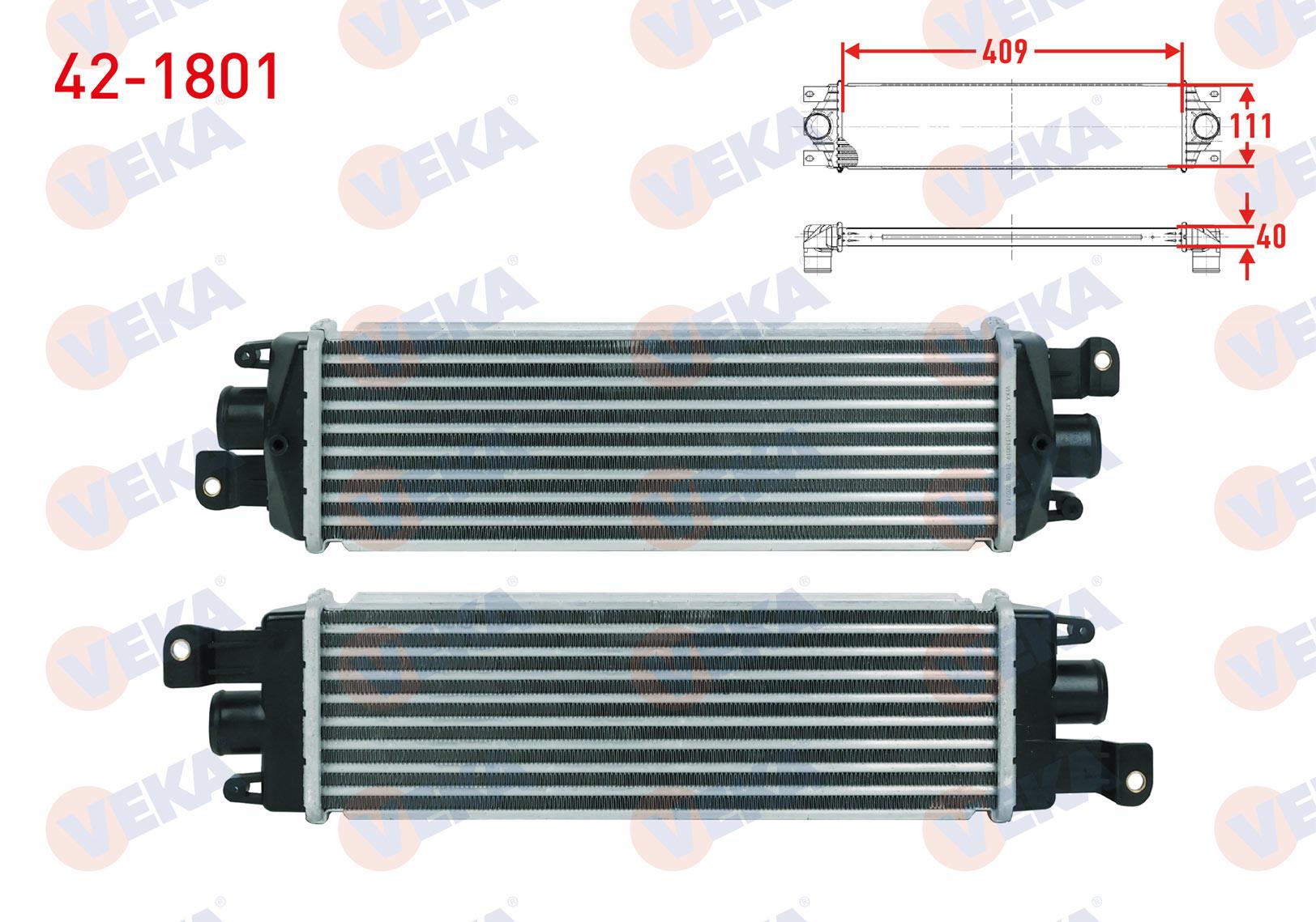 TURBO RADYATORU (INTERCOOLER) FIAT ALBEA 1.3 MJT 2002-