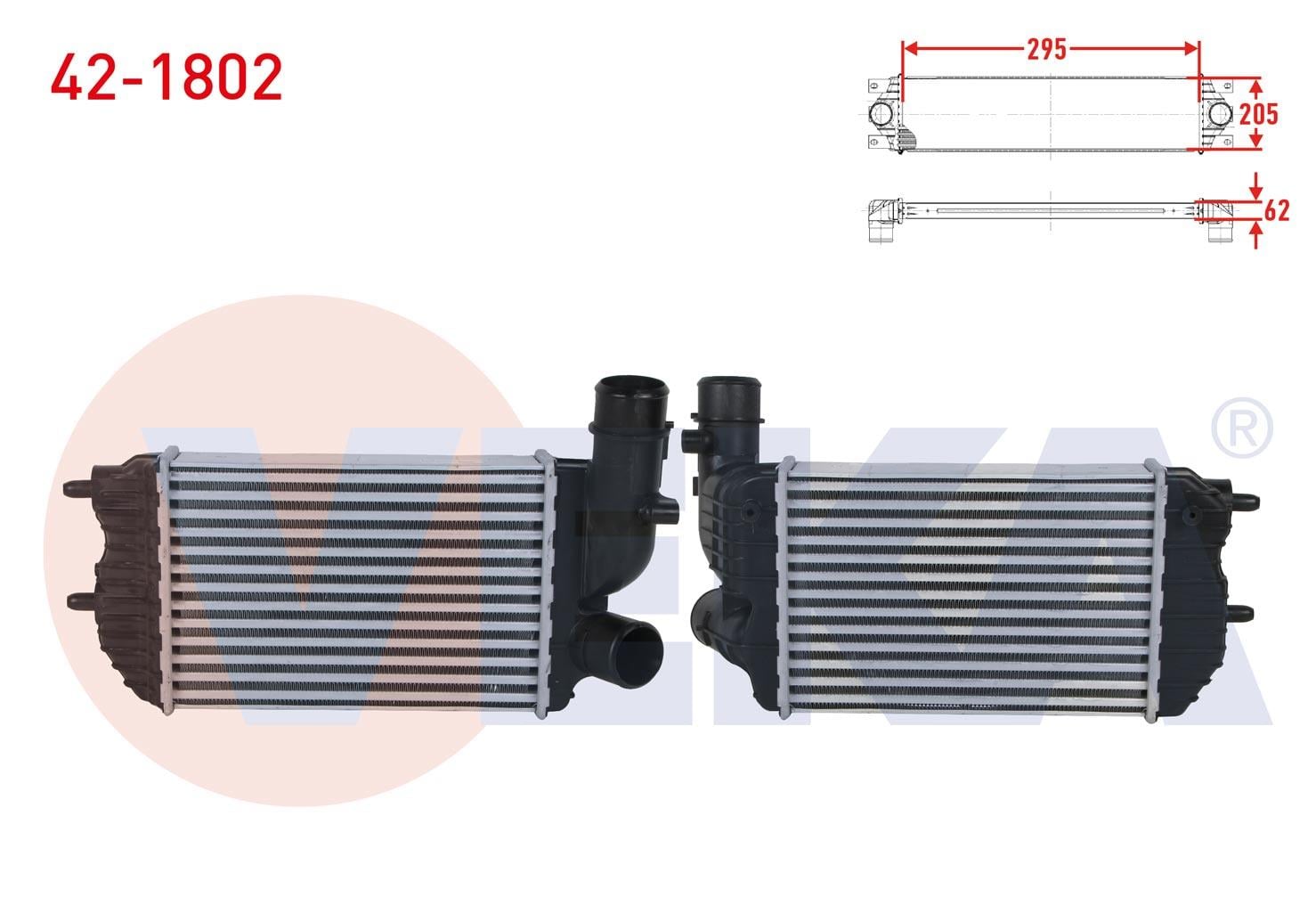 TURBO RADYATORU (INTERCOOLER) FIAT DUCATO (230) 2.5 TDI 1994-2002