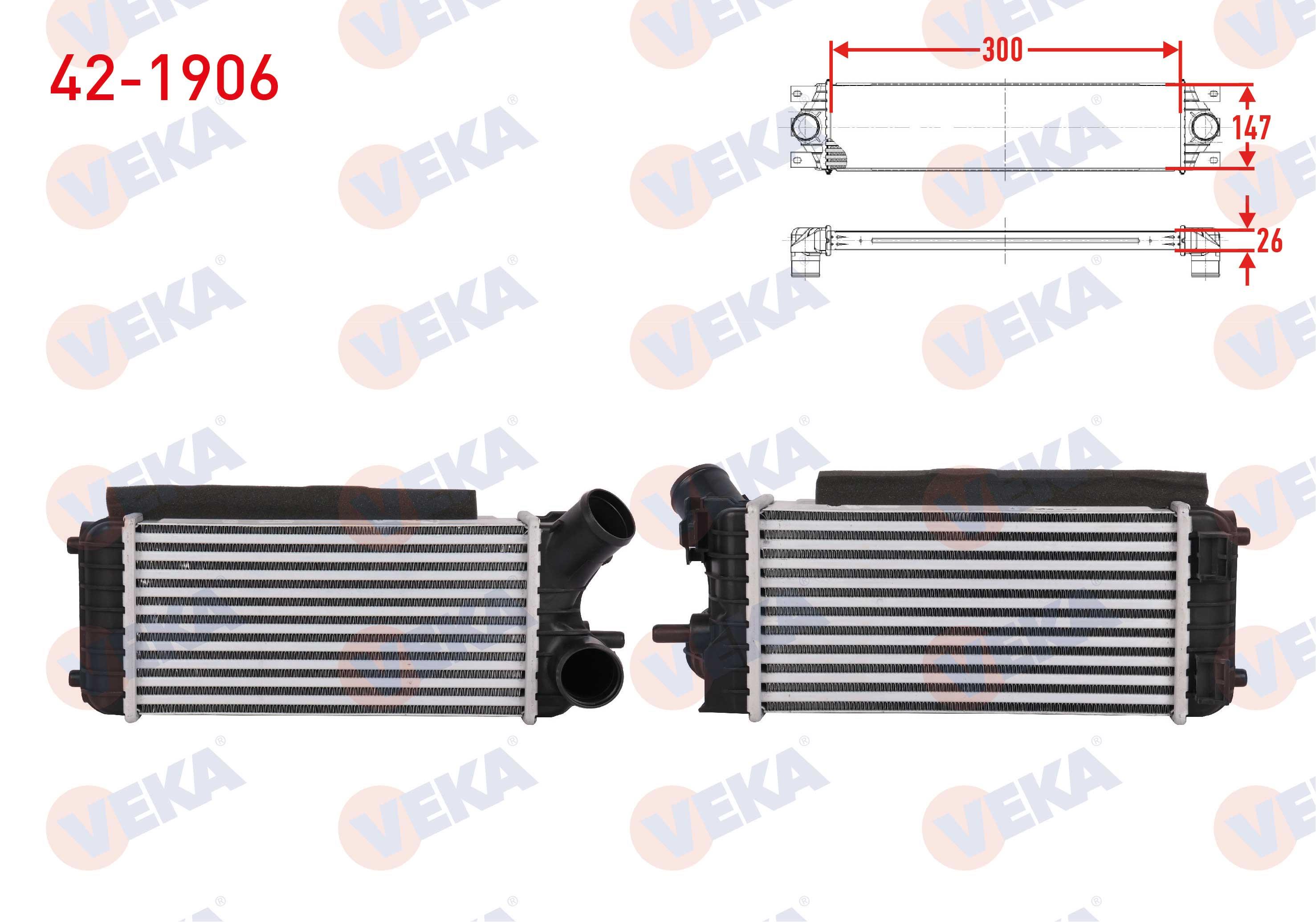 TURBO RADYATORU (INTERCOOLER) FORD C-MAX 1.6 TDCI 2010-