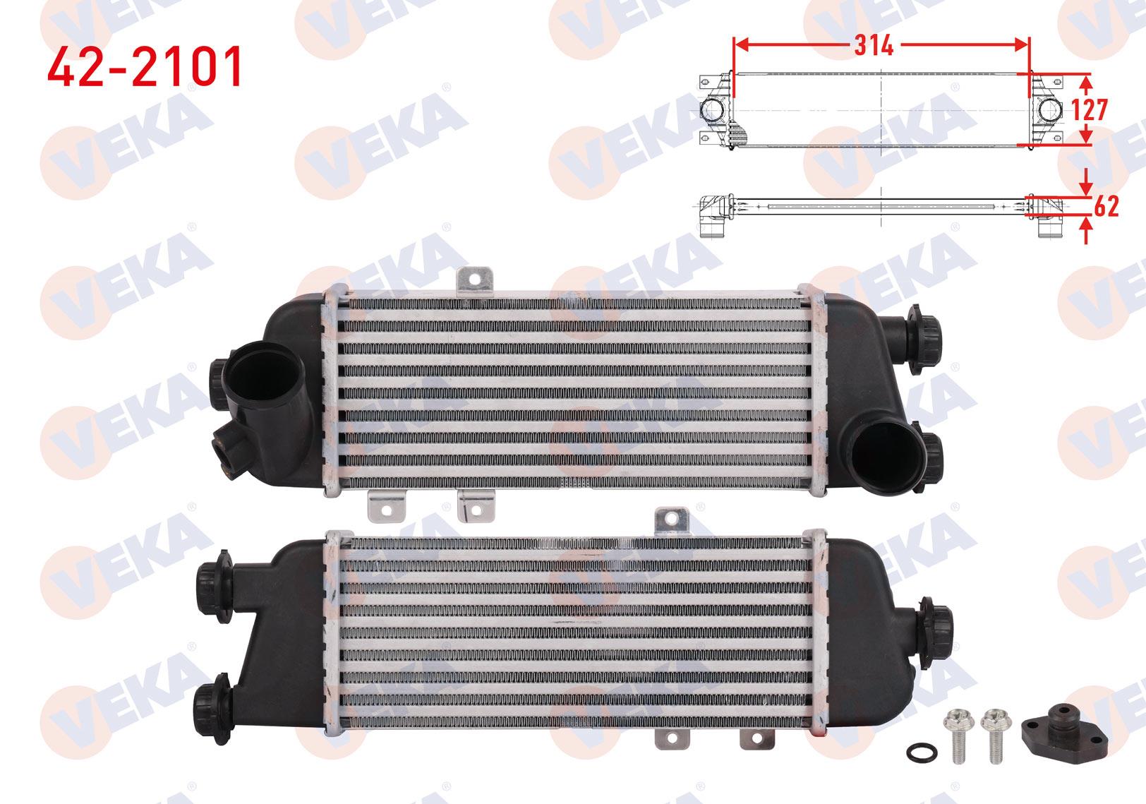 TURBO RADYATORU (INTERCOOLER) HYUNDAI I30 (FD) 1.6 CRDI 2007-2011